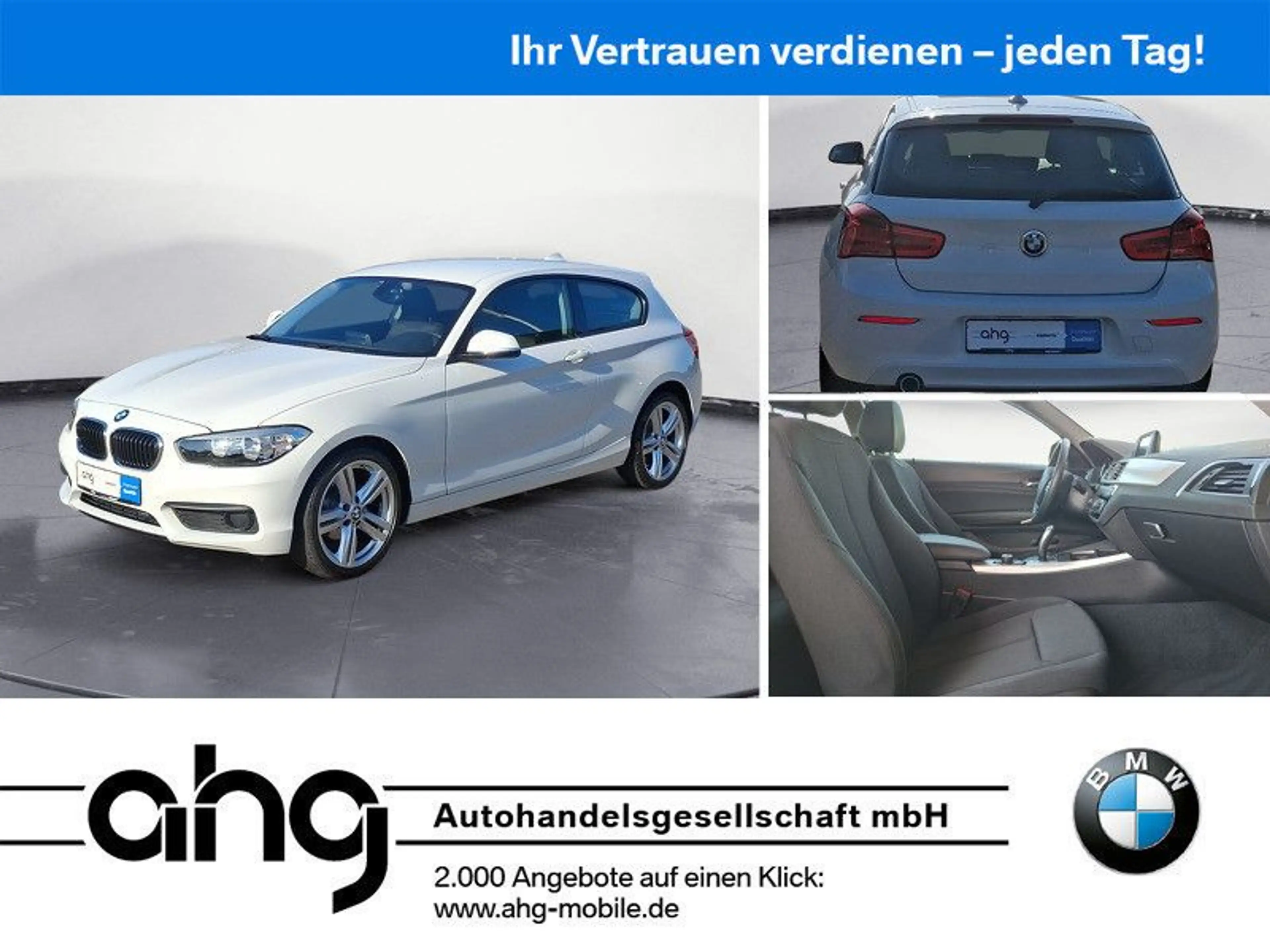 BMW 118 i Aut. Lederlenkrad MF Lenkrad 5-Sitzigkeit
