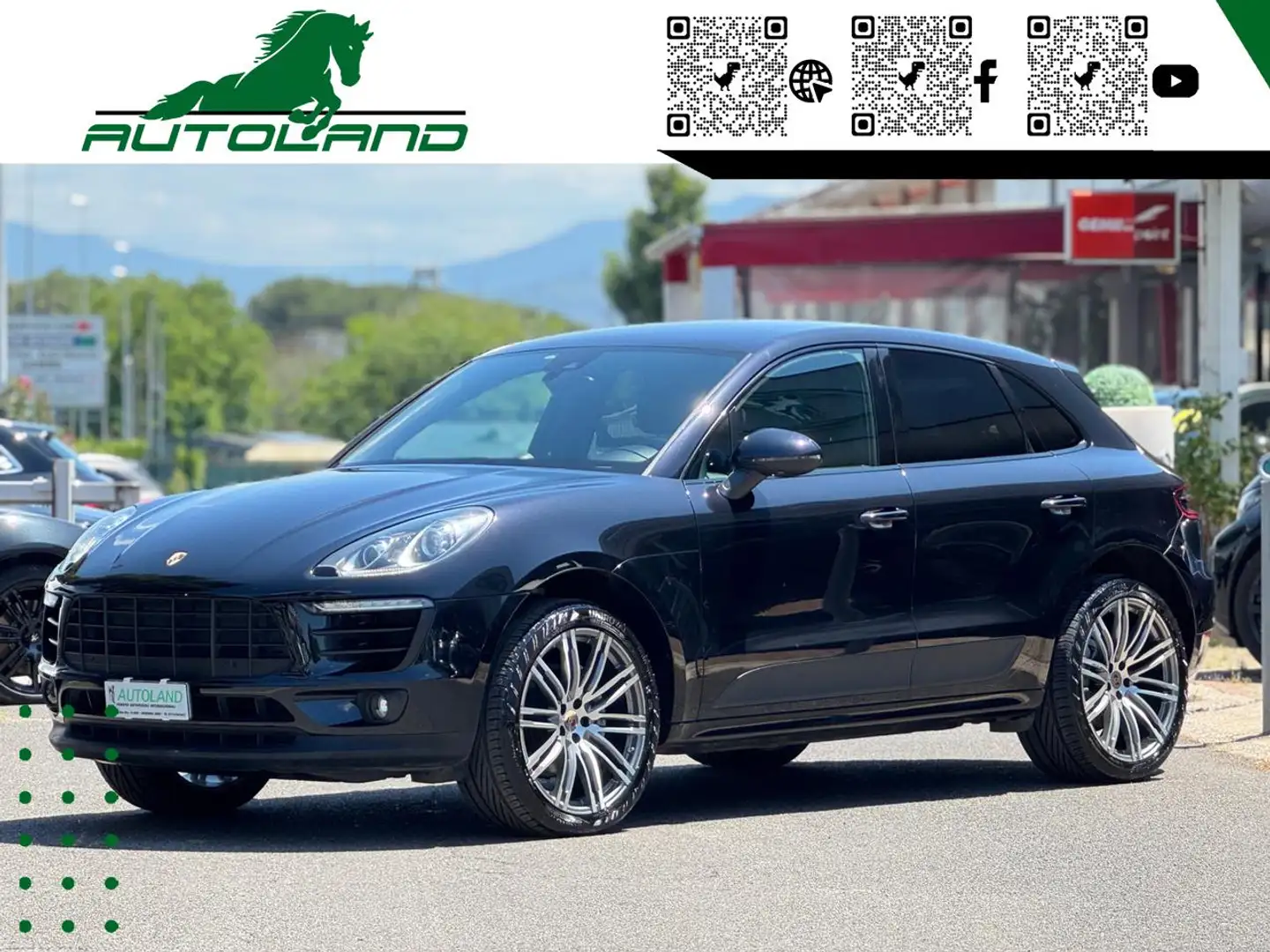 Porsche Macan 3.0 V6 S Diesel*Perfetta*Finanziabile Nero - 1
