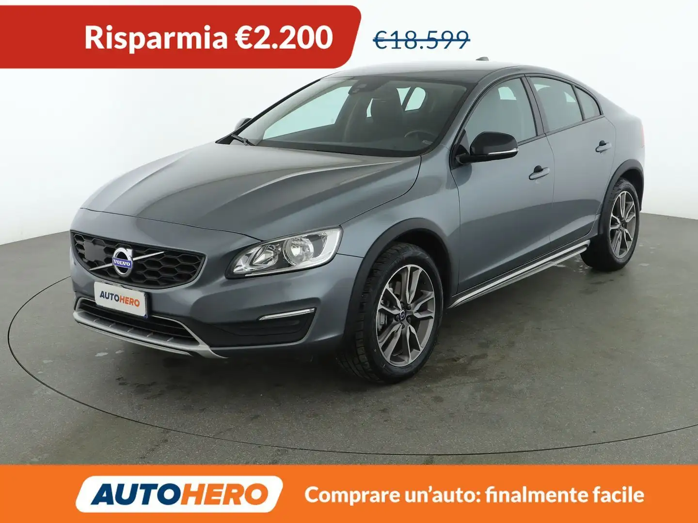 Volvo S60 Cross Country 2.0 D3 Geartronic Plateado - 1