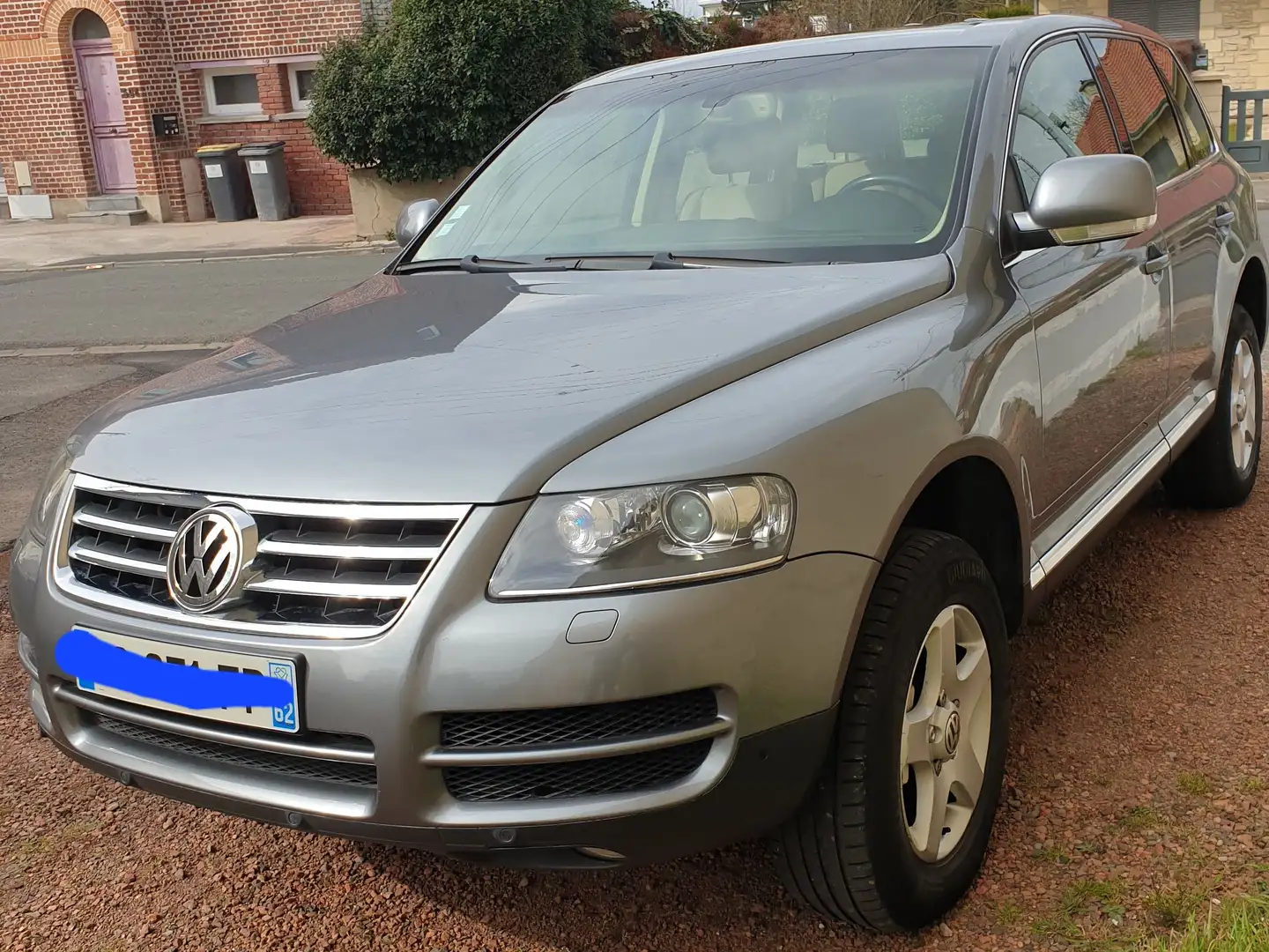 Volkswagen Touareg Touareg 3.0 V6 TDI Carat Tiptronic A Bleu - 2