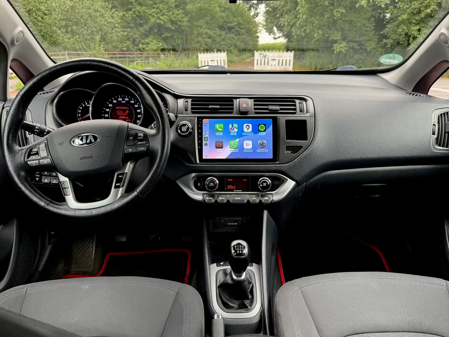 Kia Rio Spirit 109PS NAVI KEYLESS KLIMA *TOP AUSSTATTUNG* Red - 1