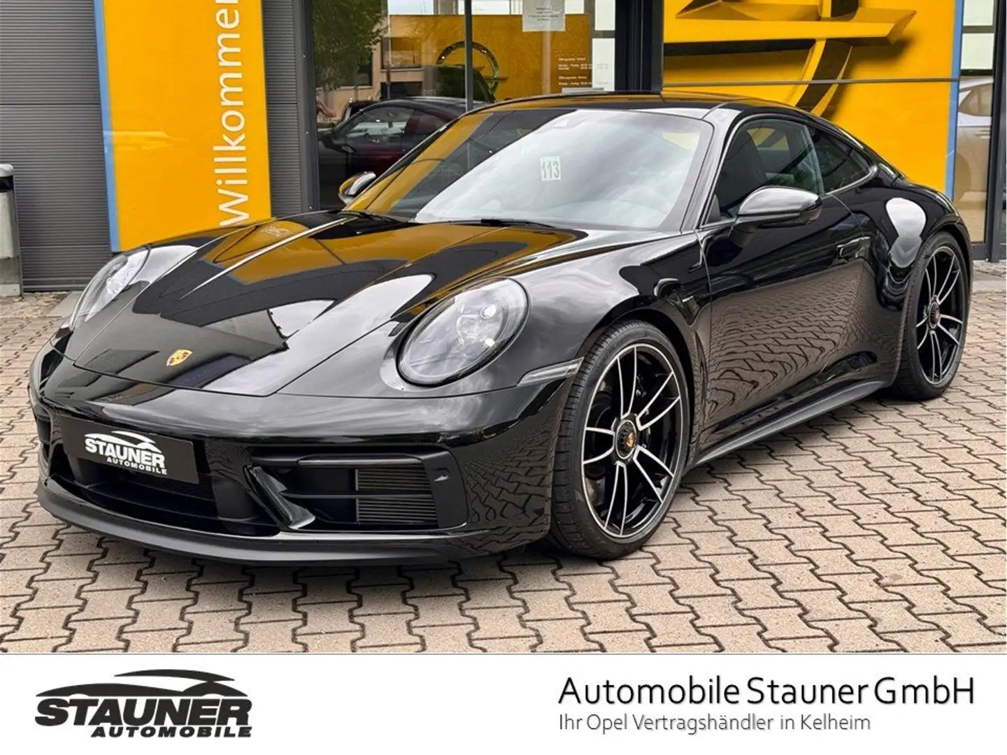 Porsche 992 GTS *360°KAMERA*RACE TEX*BOSE*XPEL FOLIE*1HAND* Schwarz - 1