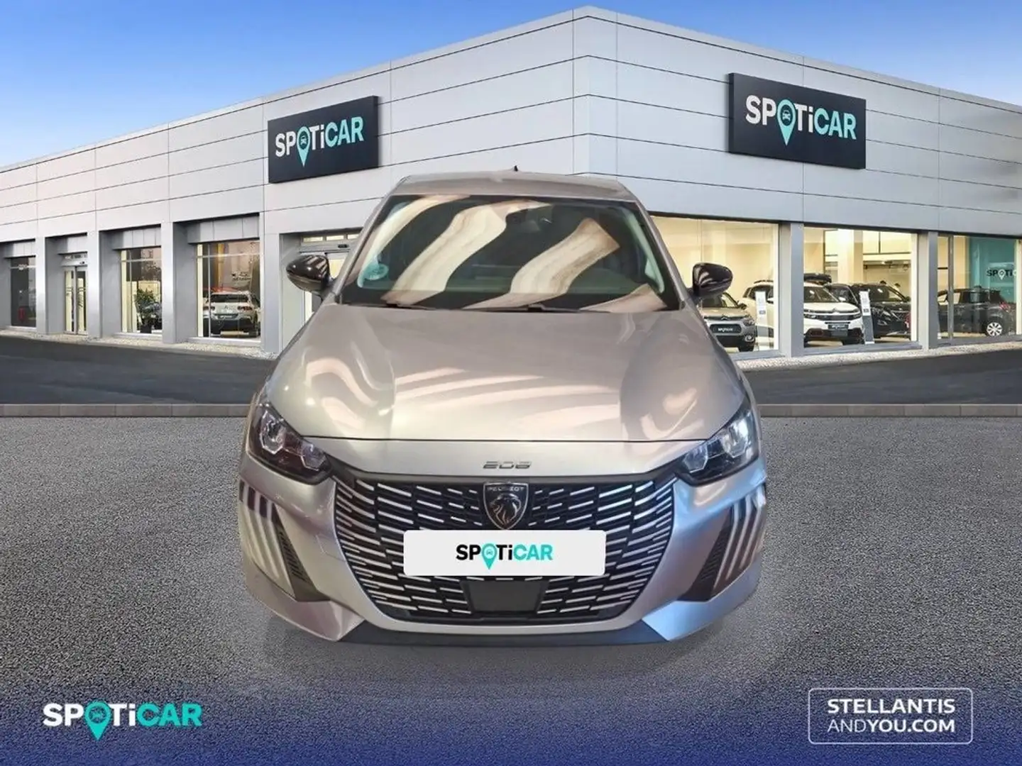 Peugeot 208 Gasolina 100 S&S 6 Vel. MAN Allure Gris - 2