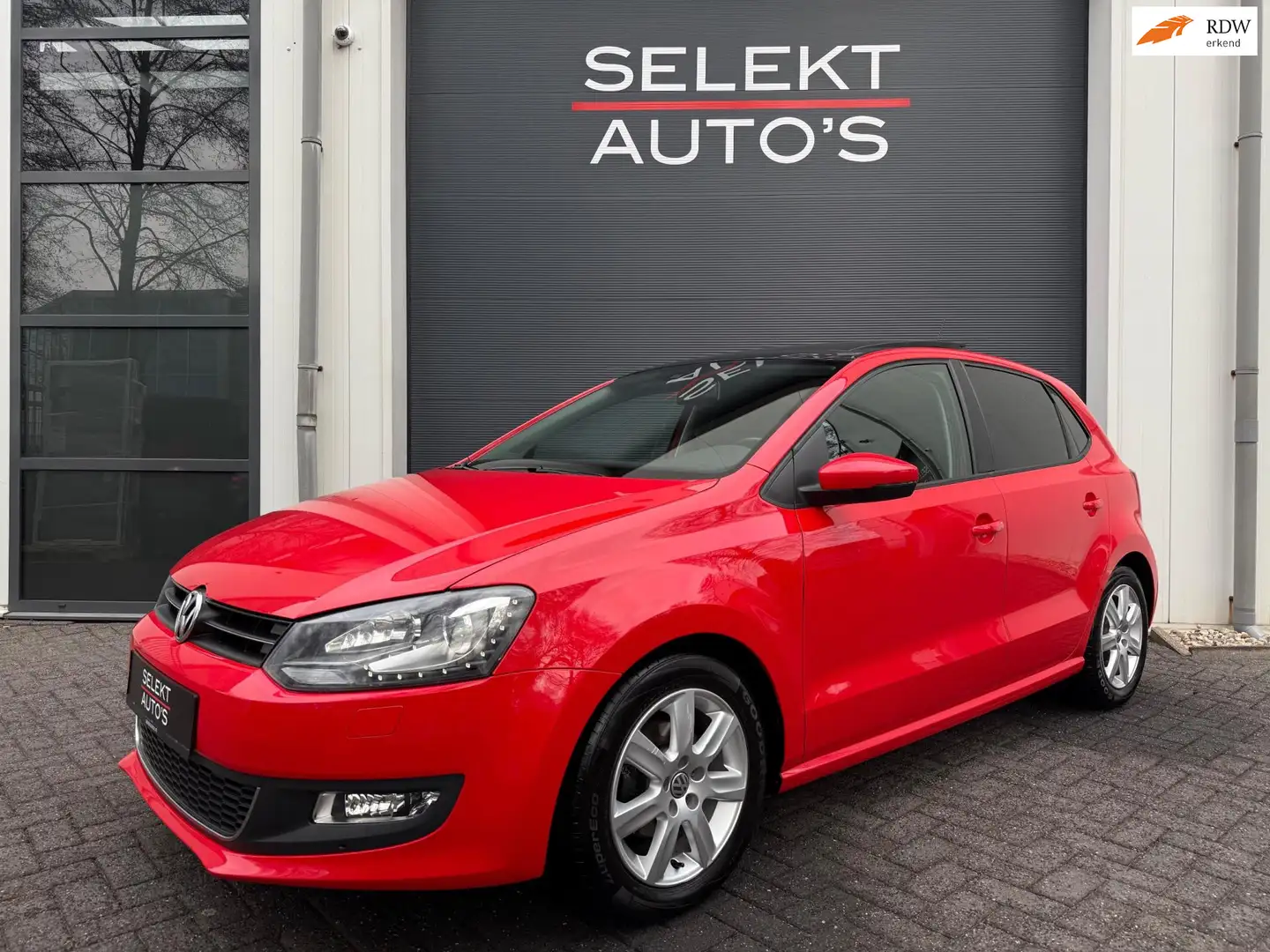 Volkswagen Polo 1.2 TSI Highline 105 PK DSG Panoramadak/Xenon/LED/ Rouge - 1