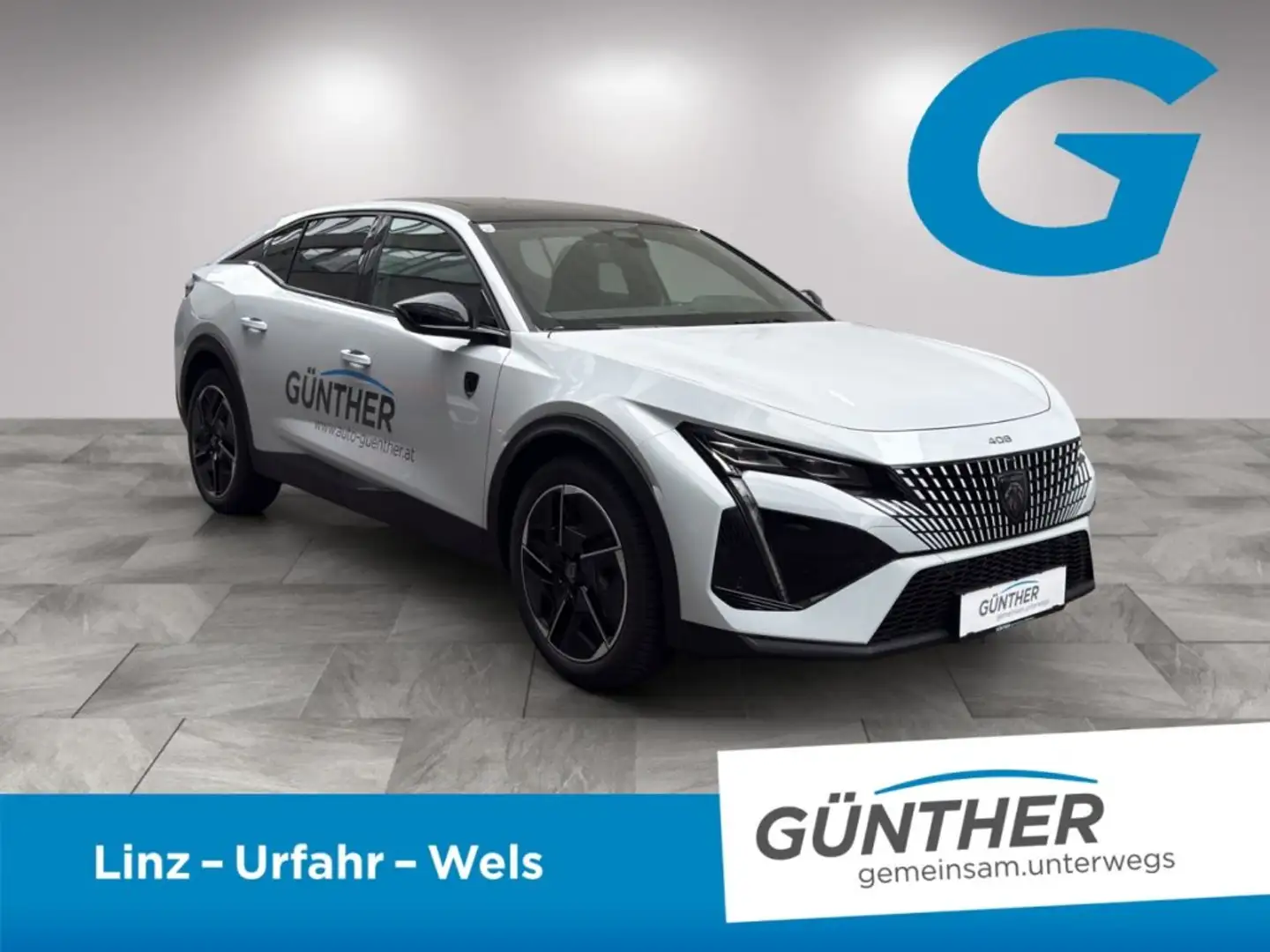 Peugeot 408 GT Hybrid 145 e-DCS6 Weiß - 2