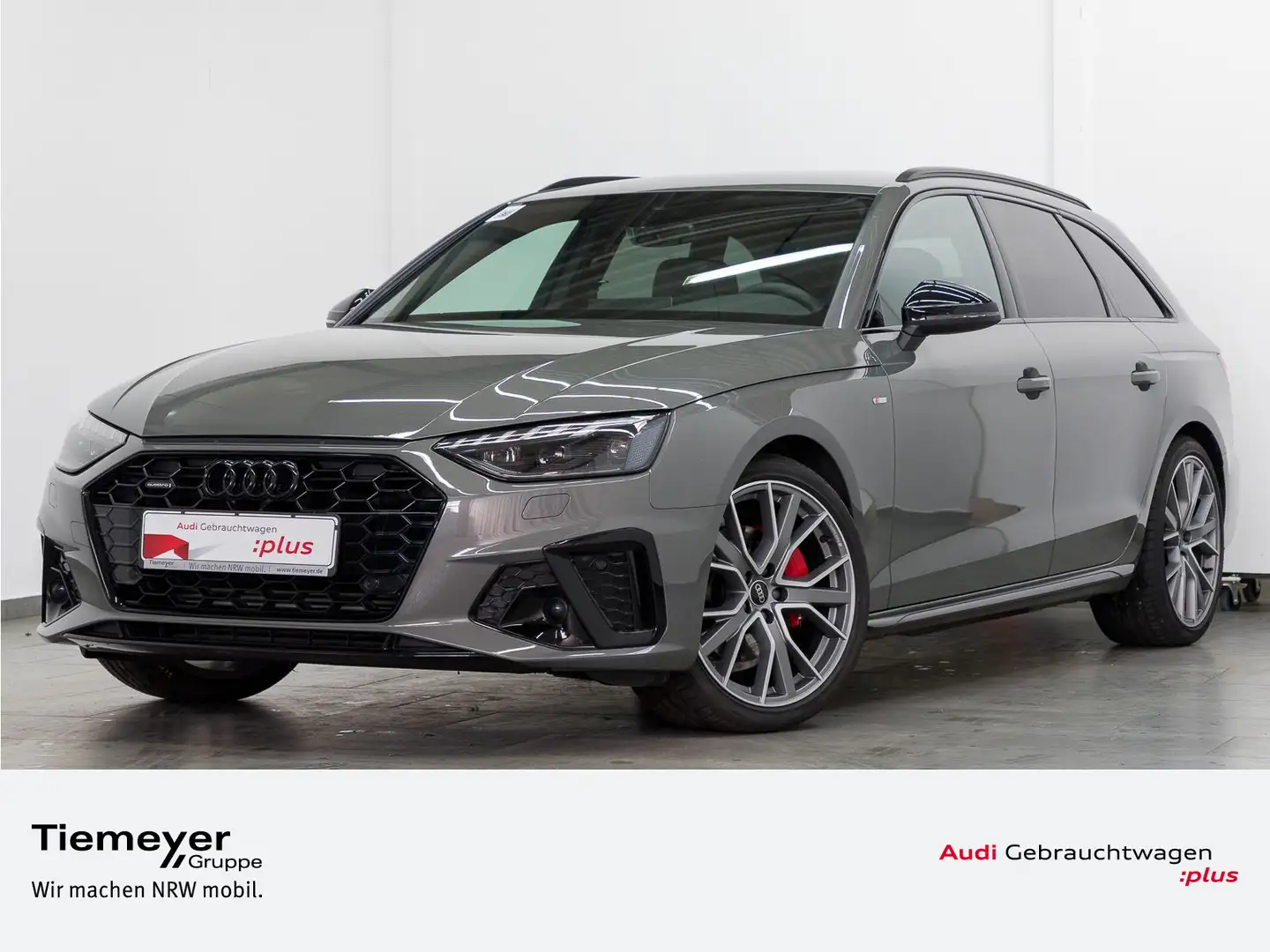 Audi A4 40 TFSI Q 2 x S LINE LM19 KAMERA NAVI+ Gris - 1