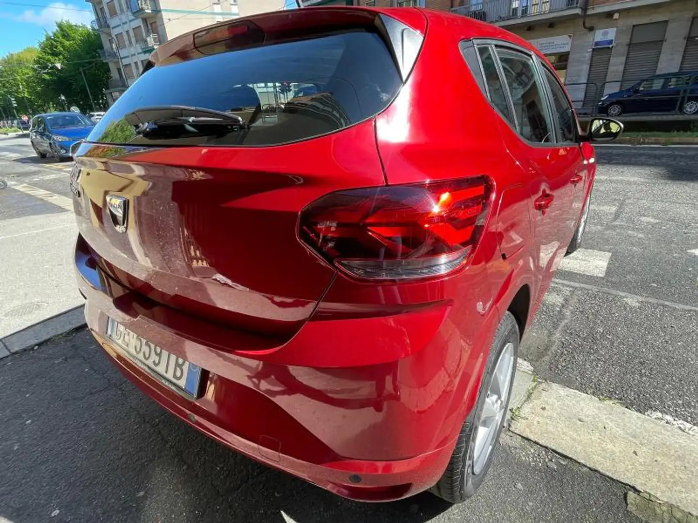 Dacia Sandero 1.0 tce Comfort Eco-g 100cv Rosso - 2