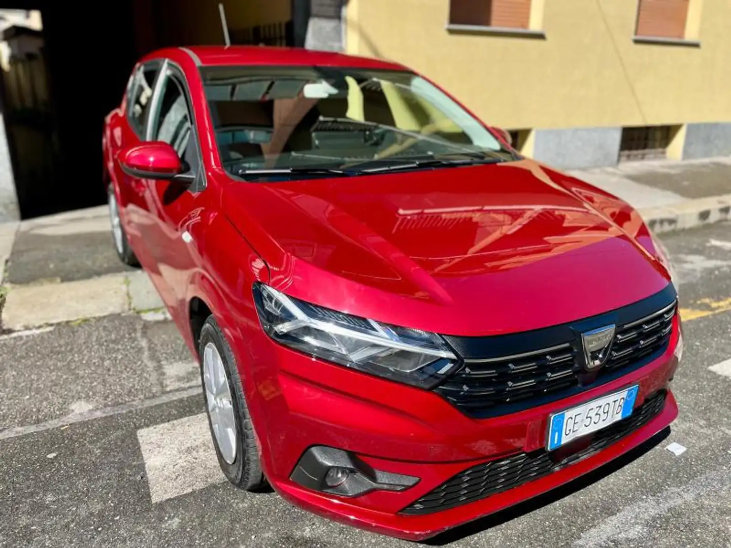 Dacia Sandero 1.0 tce Comfort Eco-g 100cv Rosso - 1