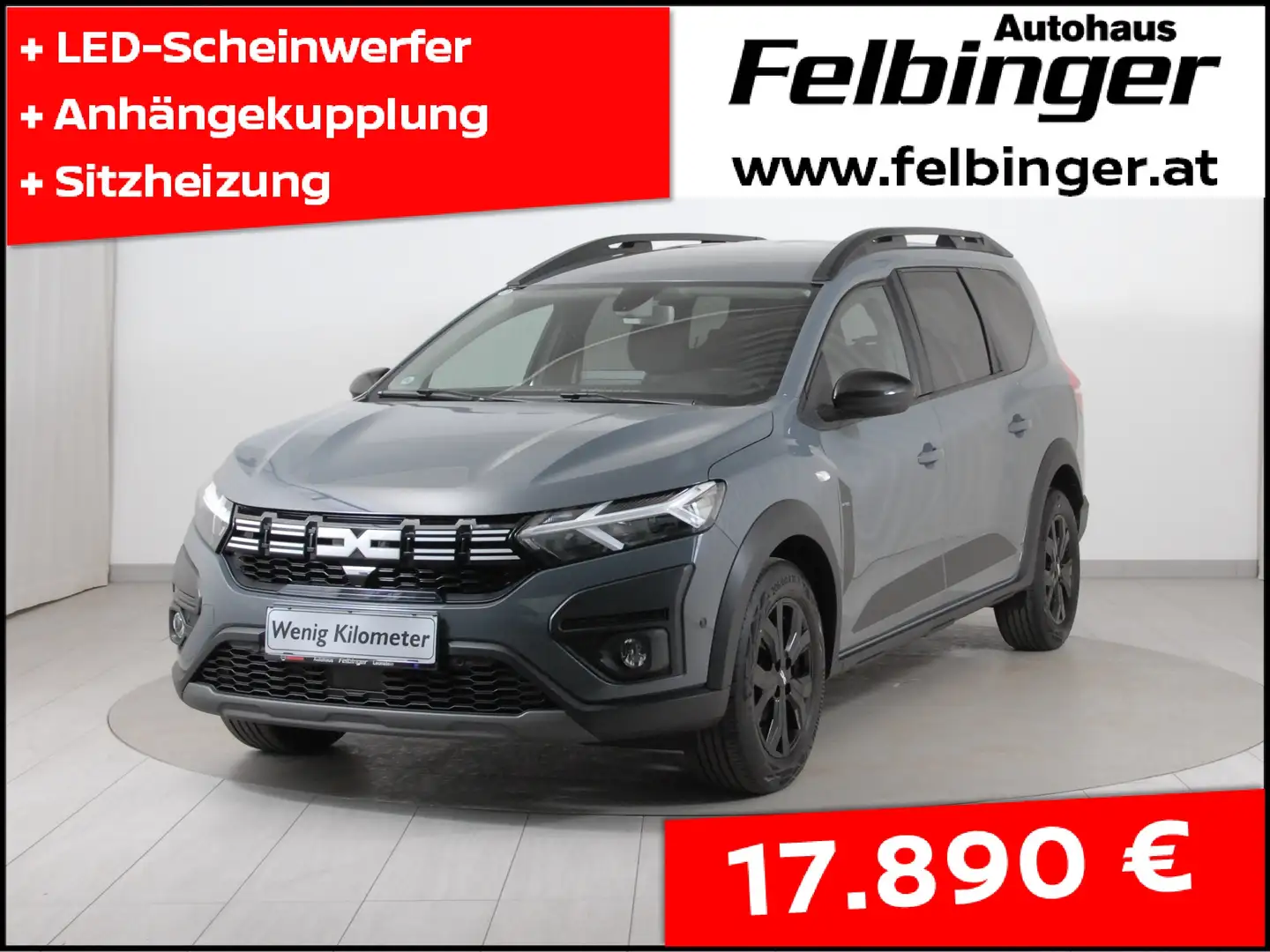 Dacia Jogger TCe 110 Extreme *LED-Scheinw., Sitzh.,AHV, Kamera* Grau - 1