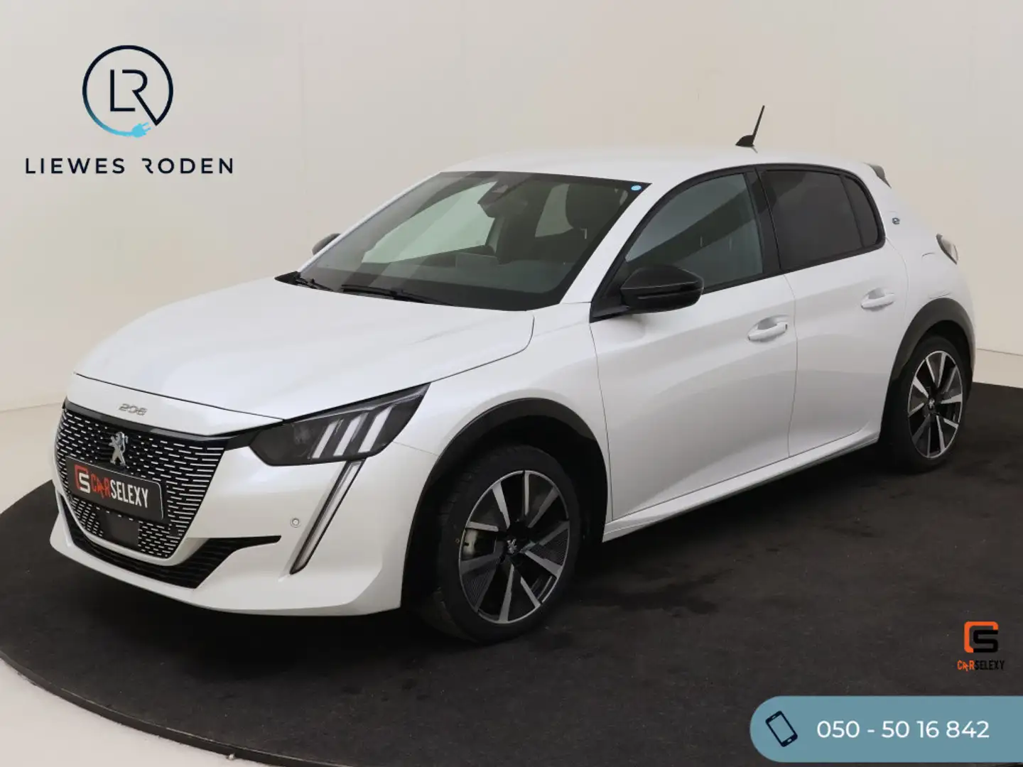 Peugeot e-208 EV Allure 50 kWh / 136 pk Blanc - 1