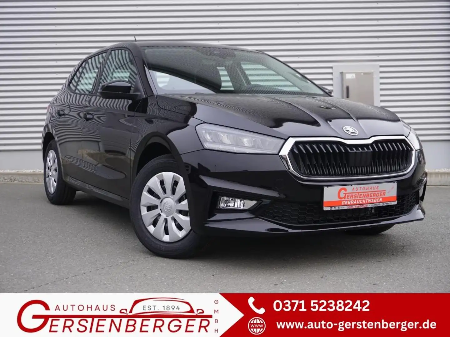 Skoda Fabia 1.0 TSI ANDROID AUTO/METALLIC Schwarz - 1