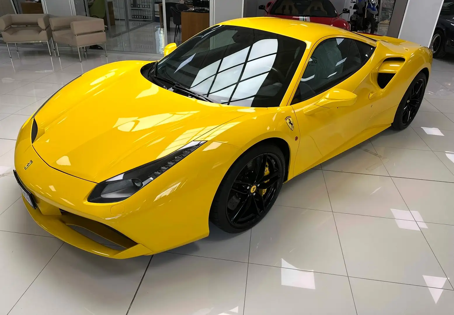 Ferrari 488 488 Coupe Coupe 3.9 GTB dct Giallo - 1