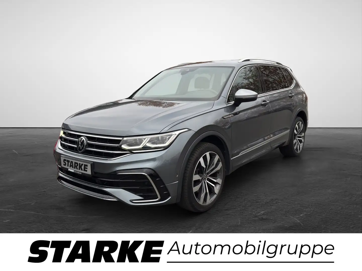 Volkswagen Tiguan Allspace 2.0 TDI DSG 4M R-Line 7-Sitzer Grau - 2