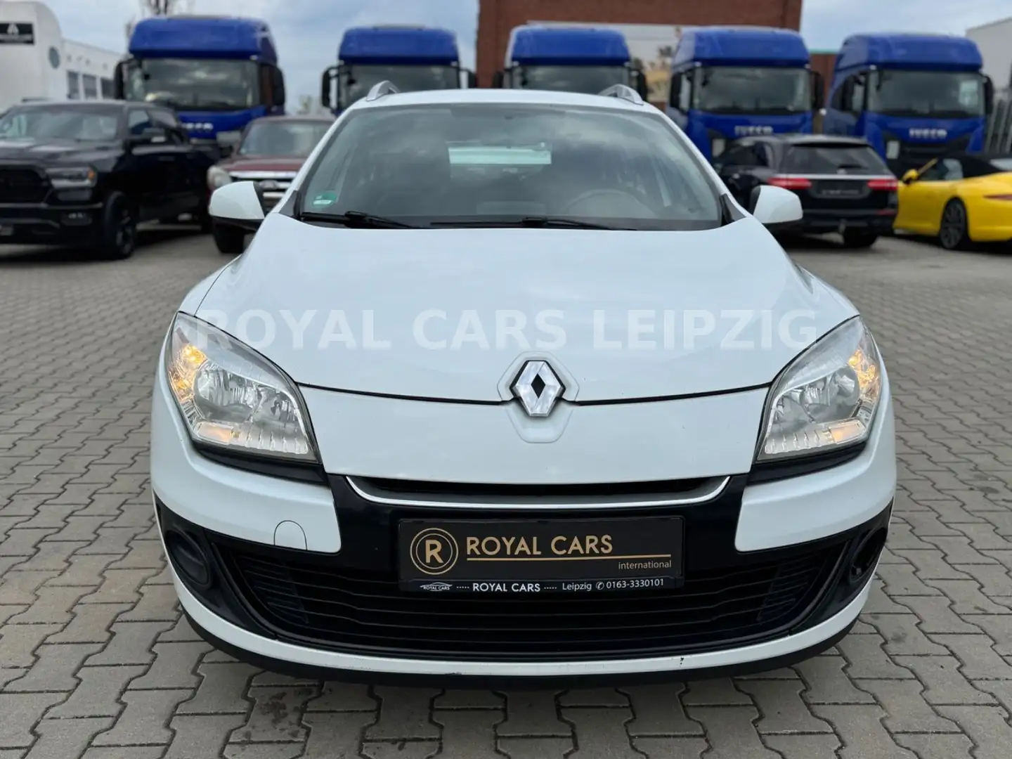 Renault Megane 1.5 dCi Grandtour Expression|Klima|Navi| Weiß - 2