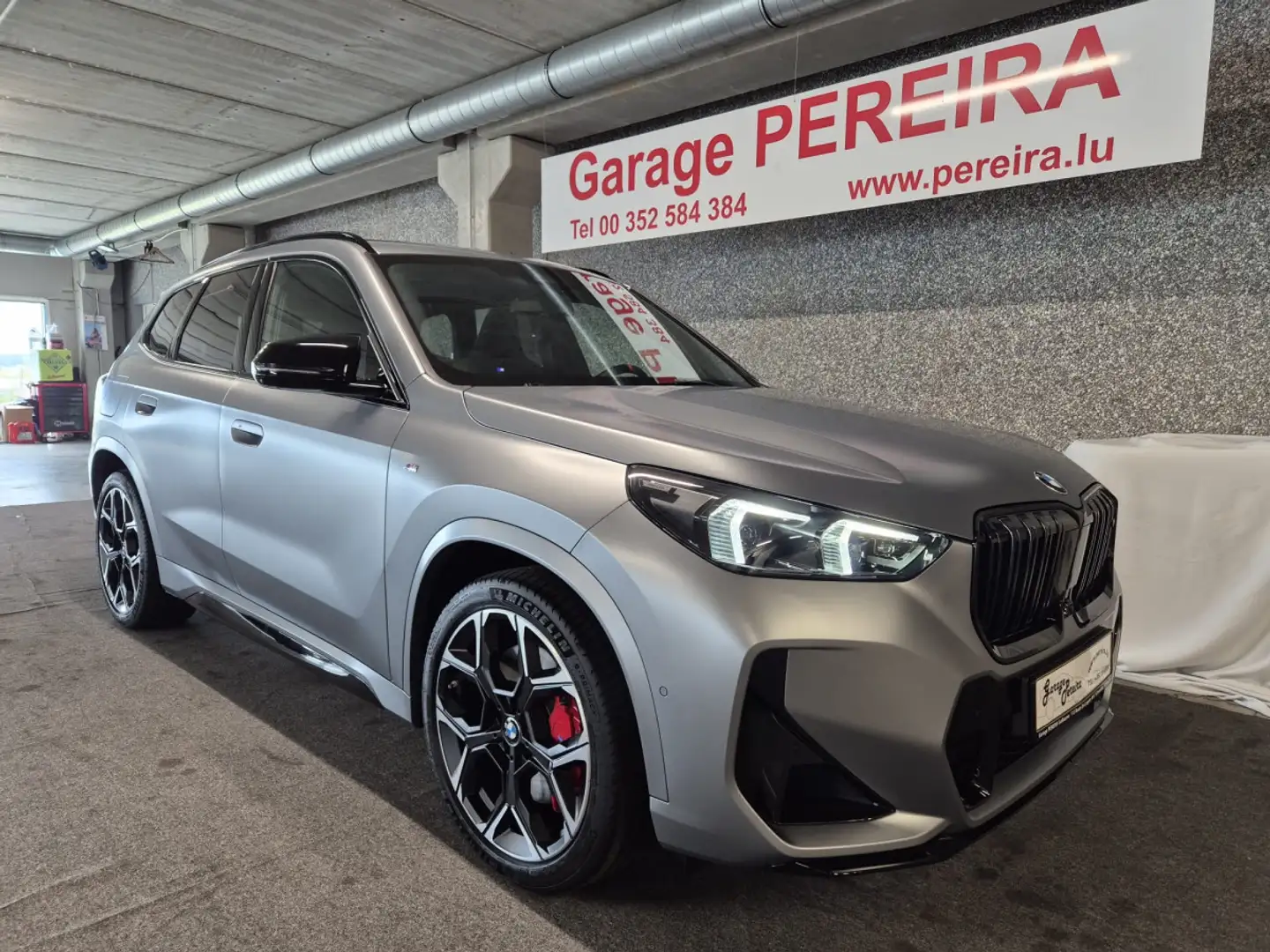 BMW X1 M35i XDRIVE HEAD UP HARMAN KARDON PANO CUIR NAVI 1 Gris - 1
