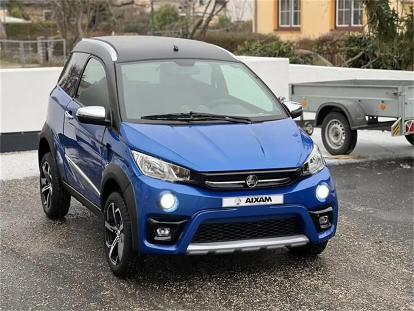 Aixam Crossover E  Premium inkl. Standheizung Albastru - 2