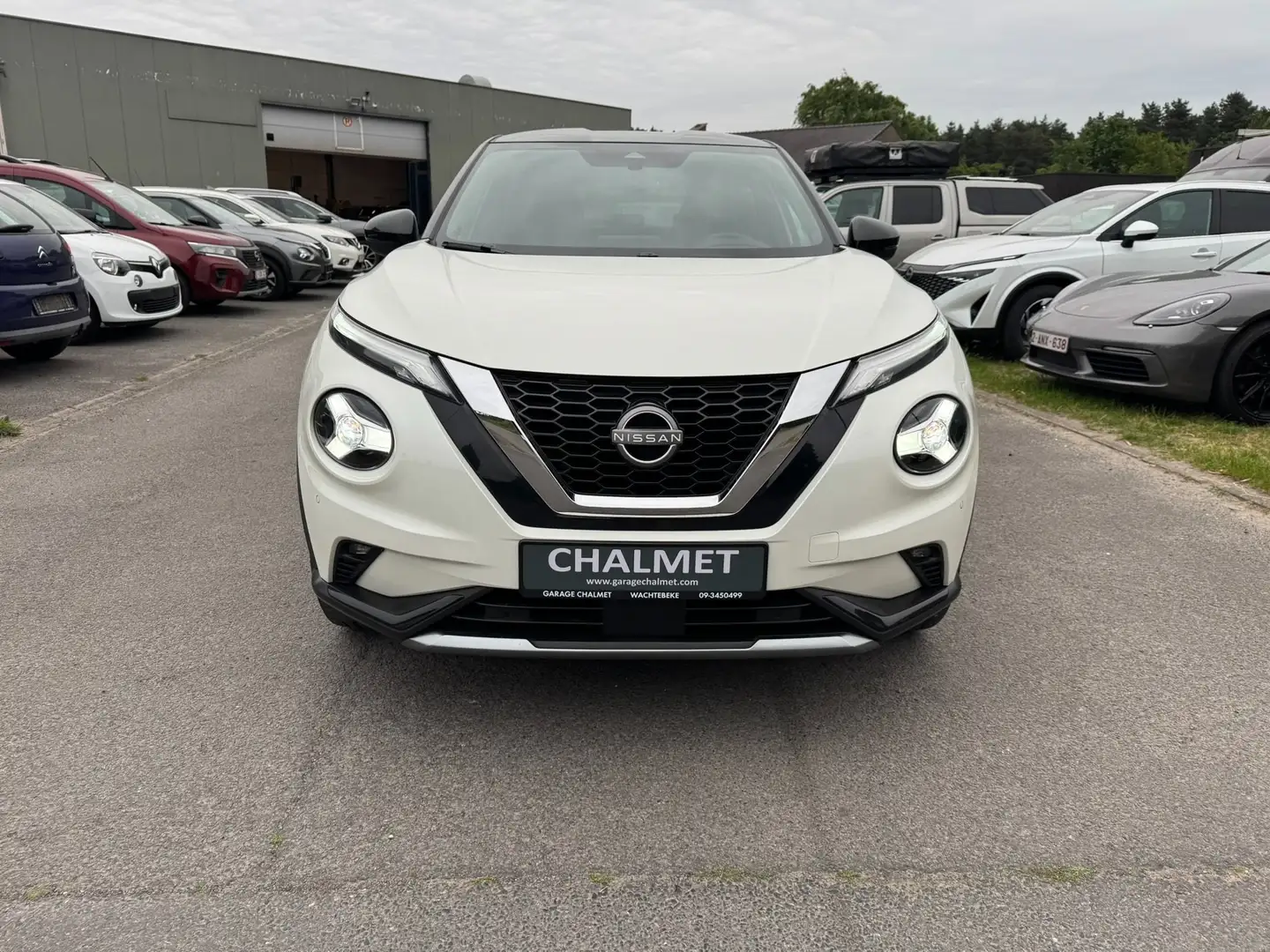 Nissan Juke 1.0 DIG-T N-Design + Leder + Cold Pack / GARANTIE Bianco - 2