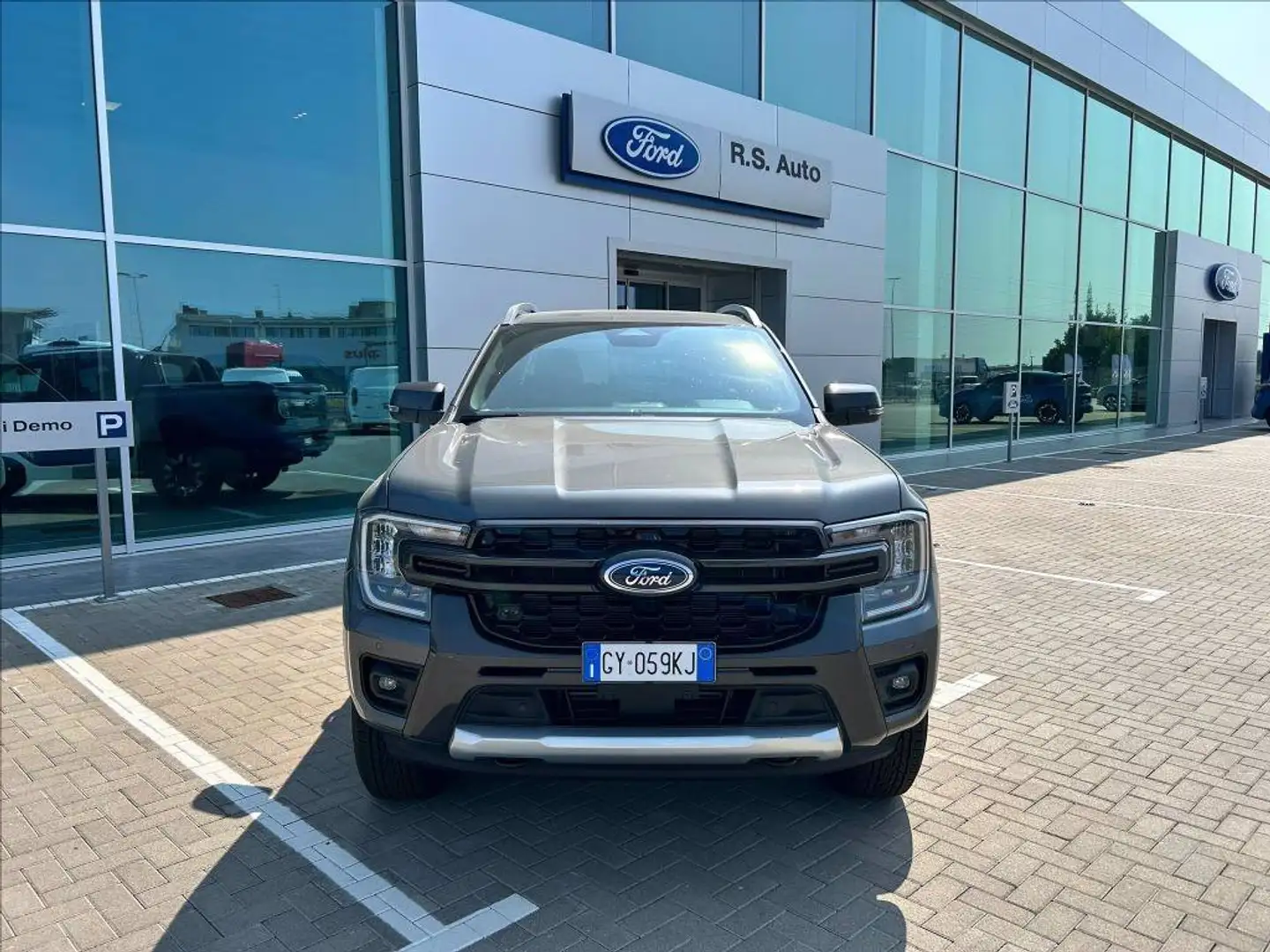 Ford Ranger 2.3 phev doppia cabina Wildtrak awd 281cv auto Grigio - 2