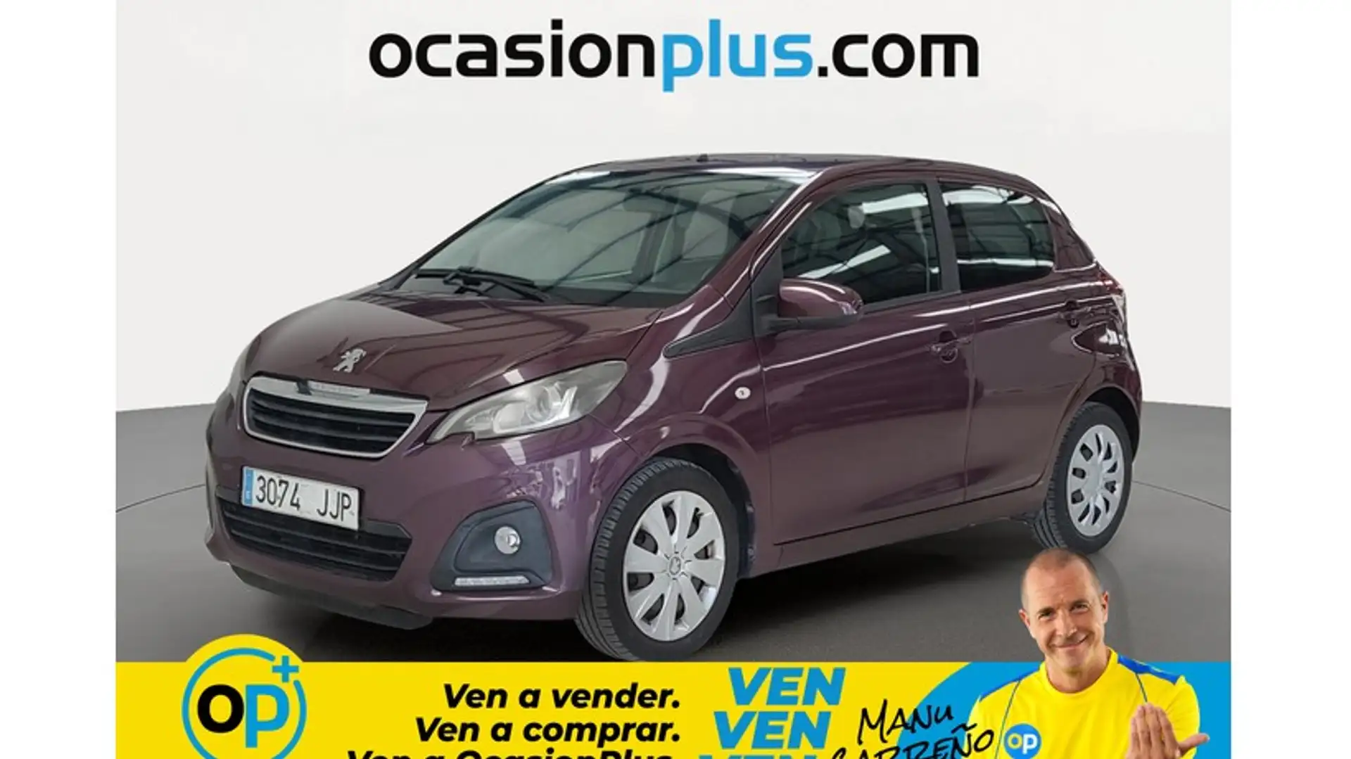 Peugeot 108 1.2 PureTech Active Burdeos - 1