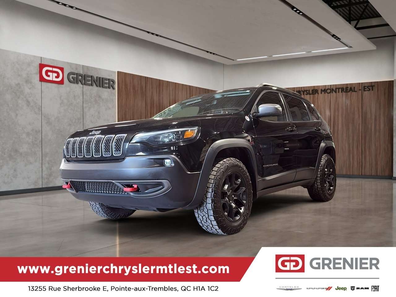 2021 Jeep Cherokee TRAILHAWK + 4X4 + V6 3.2L + ENSEMBLE OFF ROAD HITC