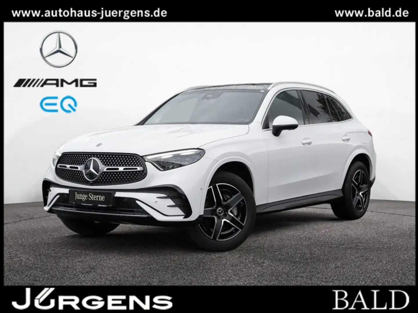 Mercedes-Benz GLC 300 de 4M AMG-Sport/DIGITAL/Pano/Memo/Totw Weiß - 1