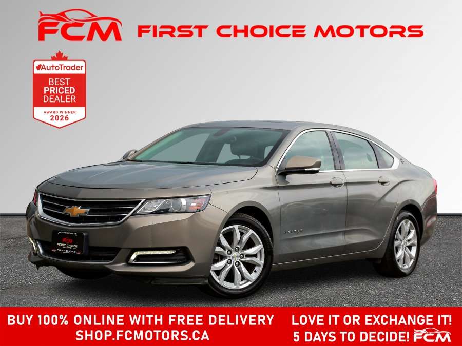 2019 Chevrolet Impala LT | FULLY CERTIFIED WITH WARRANTY