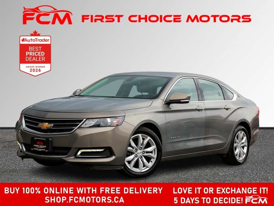 2019 Chevrolet Impala LT ~AUTOMATIC, FULLY CERTIFIED WITH WARRANTY!!!!~