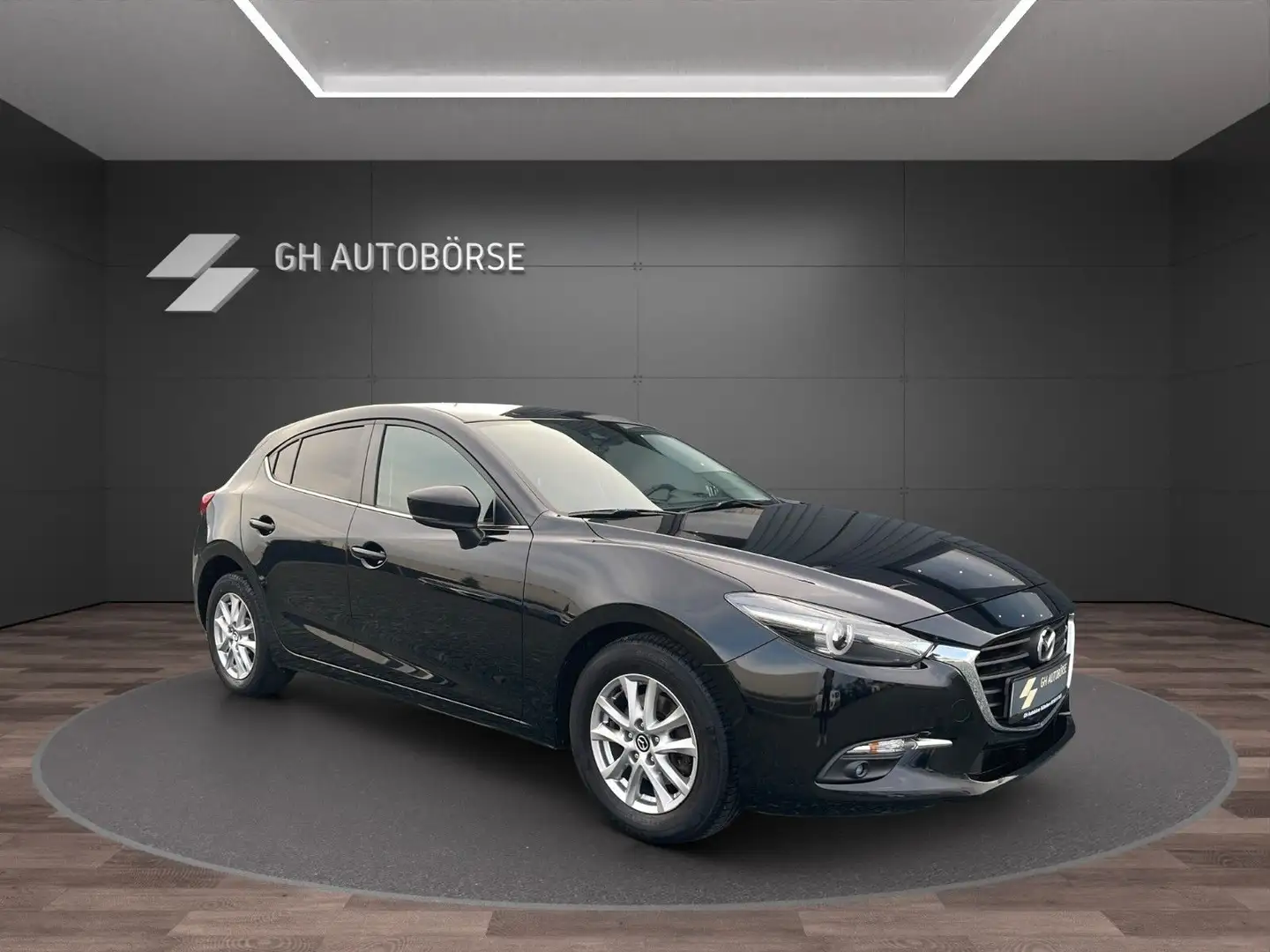 Mazda 3 Lim. Exclusive-Line|HUD|TOTWINKEL|LED|NAVI|SZH Schwarz - 2