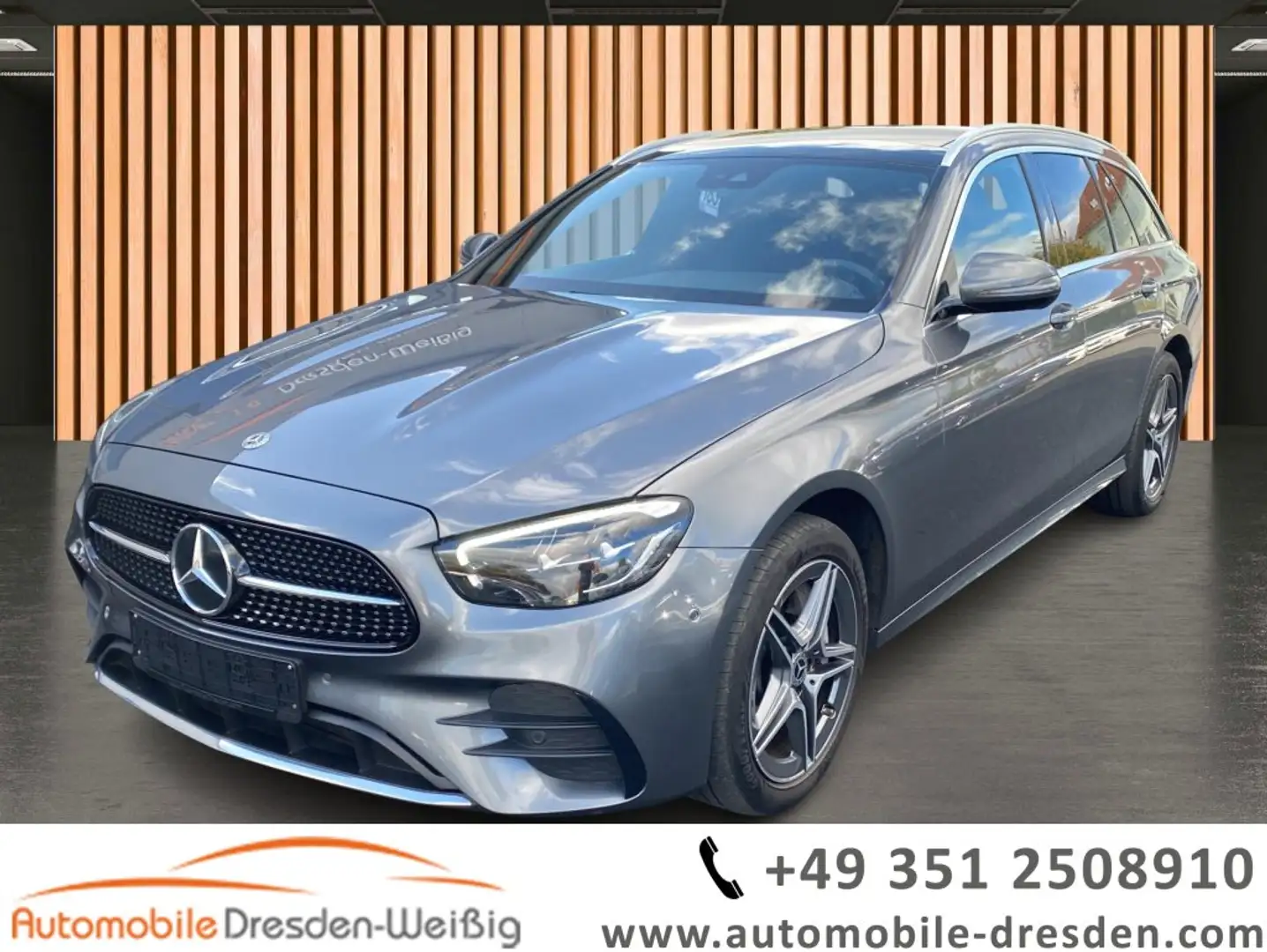 Mercedes-Benz E 300 de T 4Matic AMG-Line*Navi*Burmester*Pano* Gri - 1