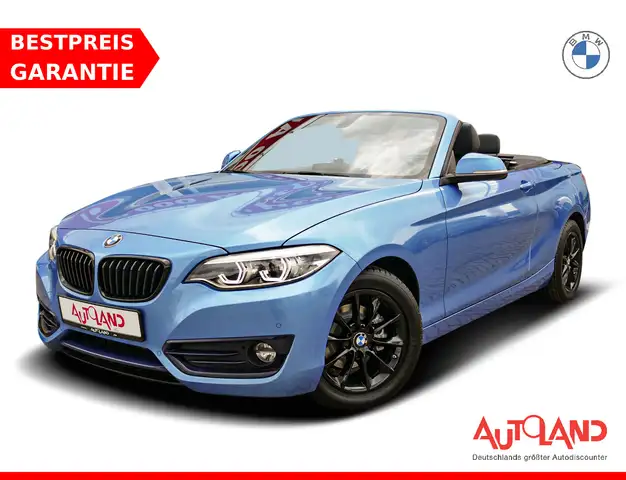 BMW 218 218i Tempomat el. Verdeck Bluetooth PDC LED