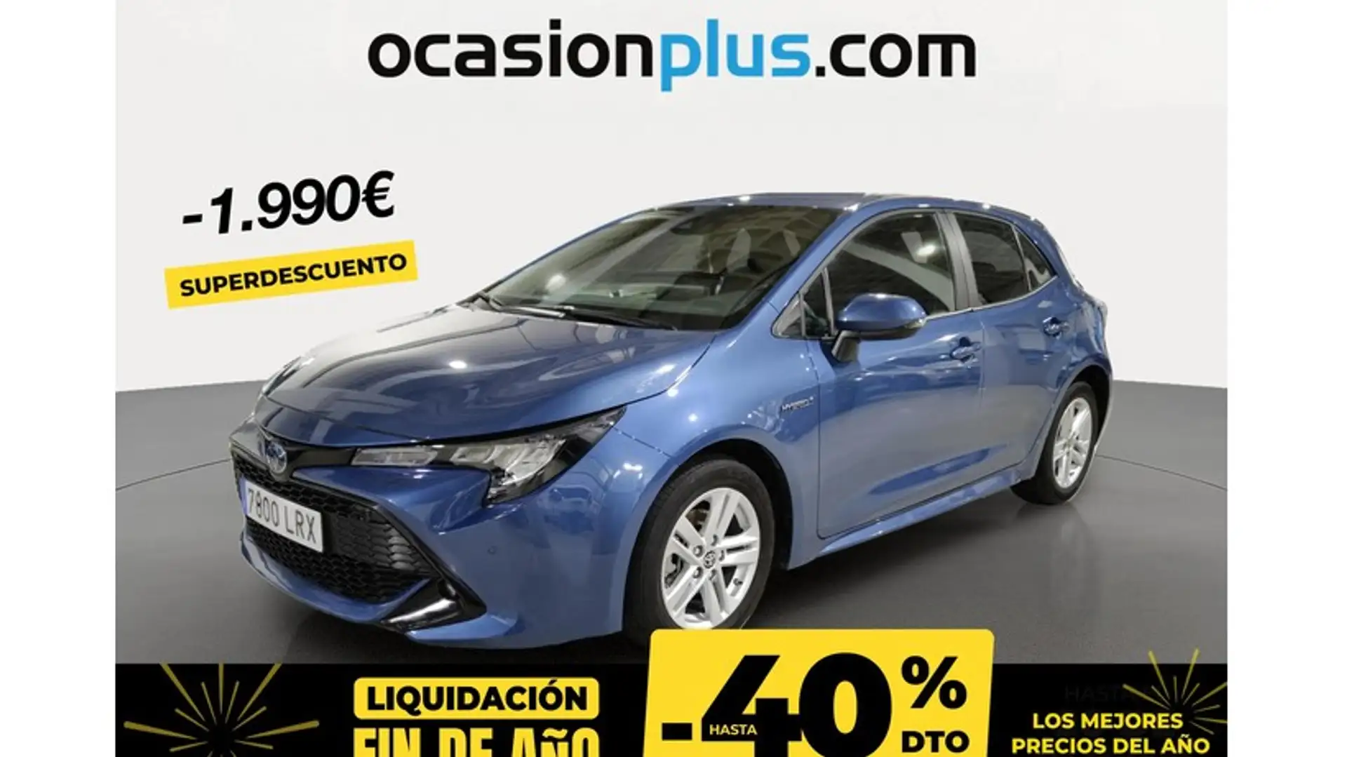 Toyota Corolla 125H Active Tech Bleu - 1