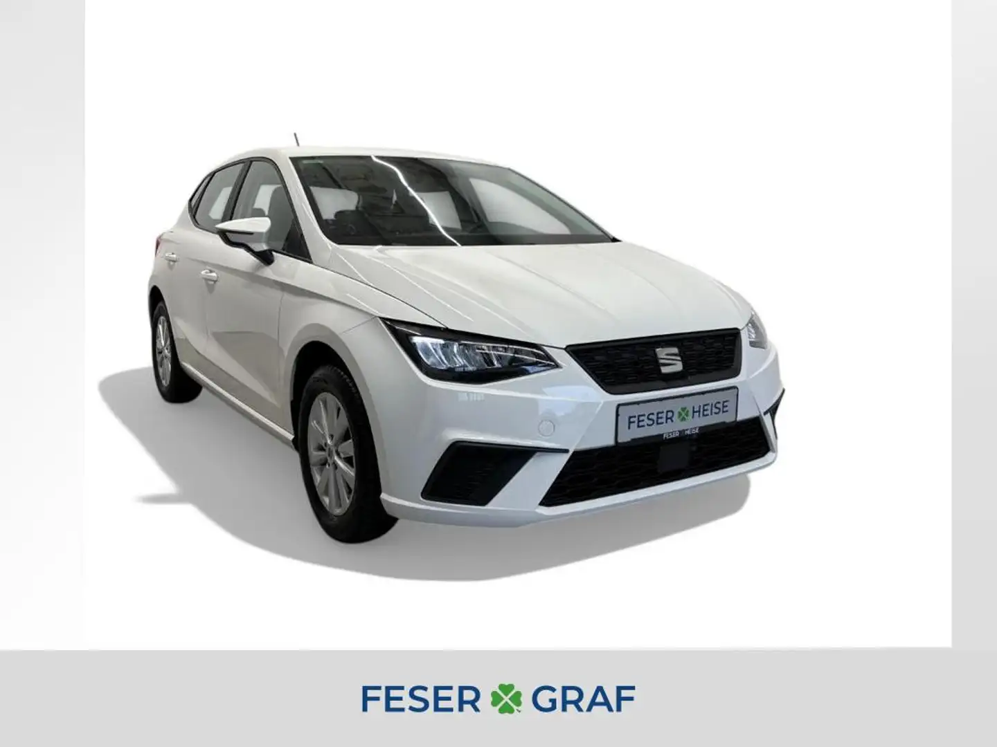 SEAT Ibiza Style 1.0 TSI LED/Sitzhzg./Full Link/Klima Weiß - 1