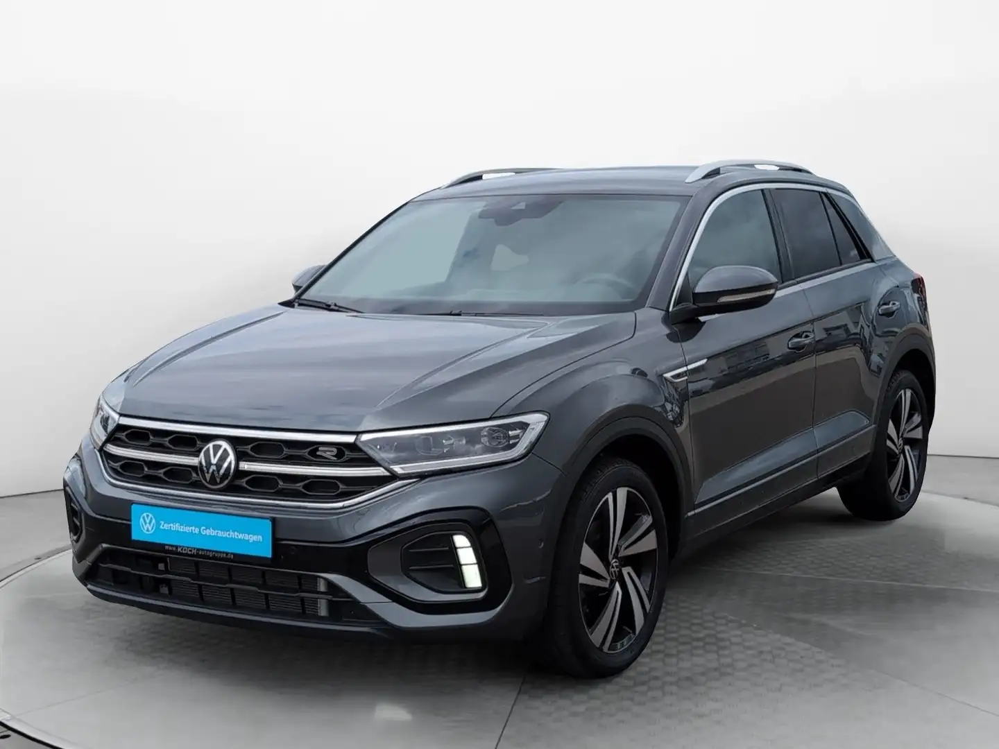 Volkswagen T-Roc 1.5TSI R-Line DSG Navi LED AHK beats Kamer Grau - 2