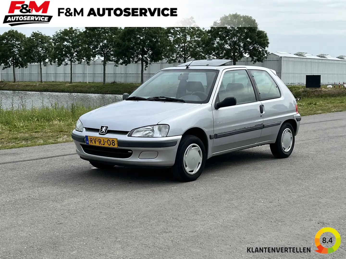 Peugeot 106 1.6 Accent Automaat, schuifdak Grau - 1
