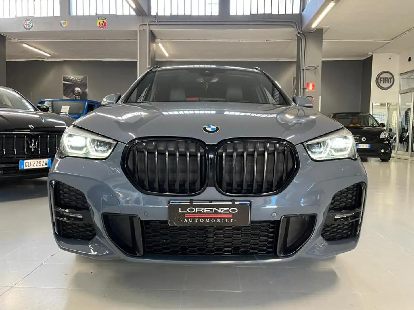 BMW X1 xdrive18d Msport auto Gris - 2