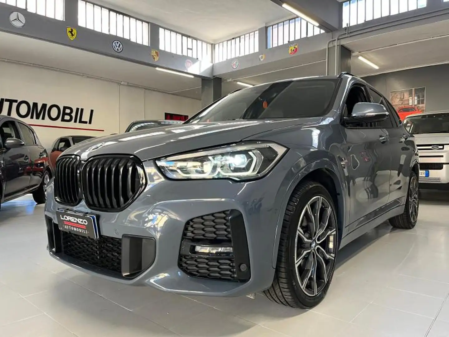 BMW X1 xdrive18d Msport auto Gris - 1