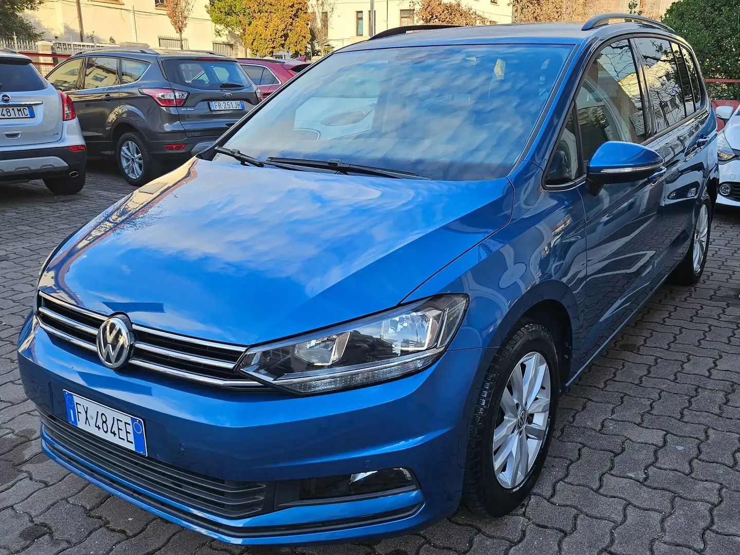 Volkswagen Touran 2.0 tdi Business dsg 150 CV CLIMA 3 ZONE-ACC-NAVY Bleu - 2
