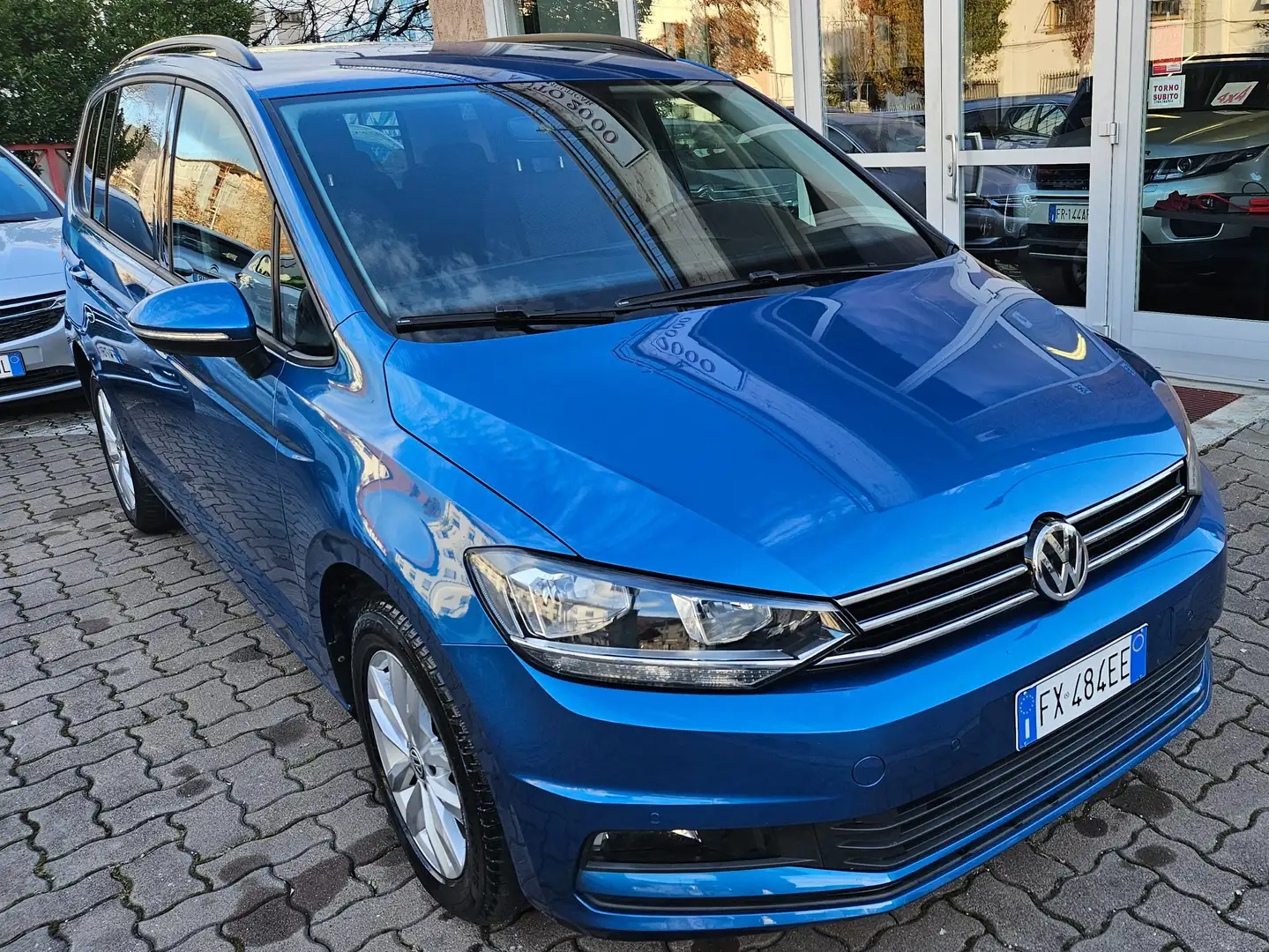 Volkswagen Touran 2.0 tdi Business dsg 150 CV CLIMA 3 ZONE-ACC-NAVY Bleu - 1
