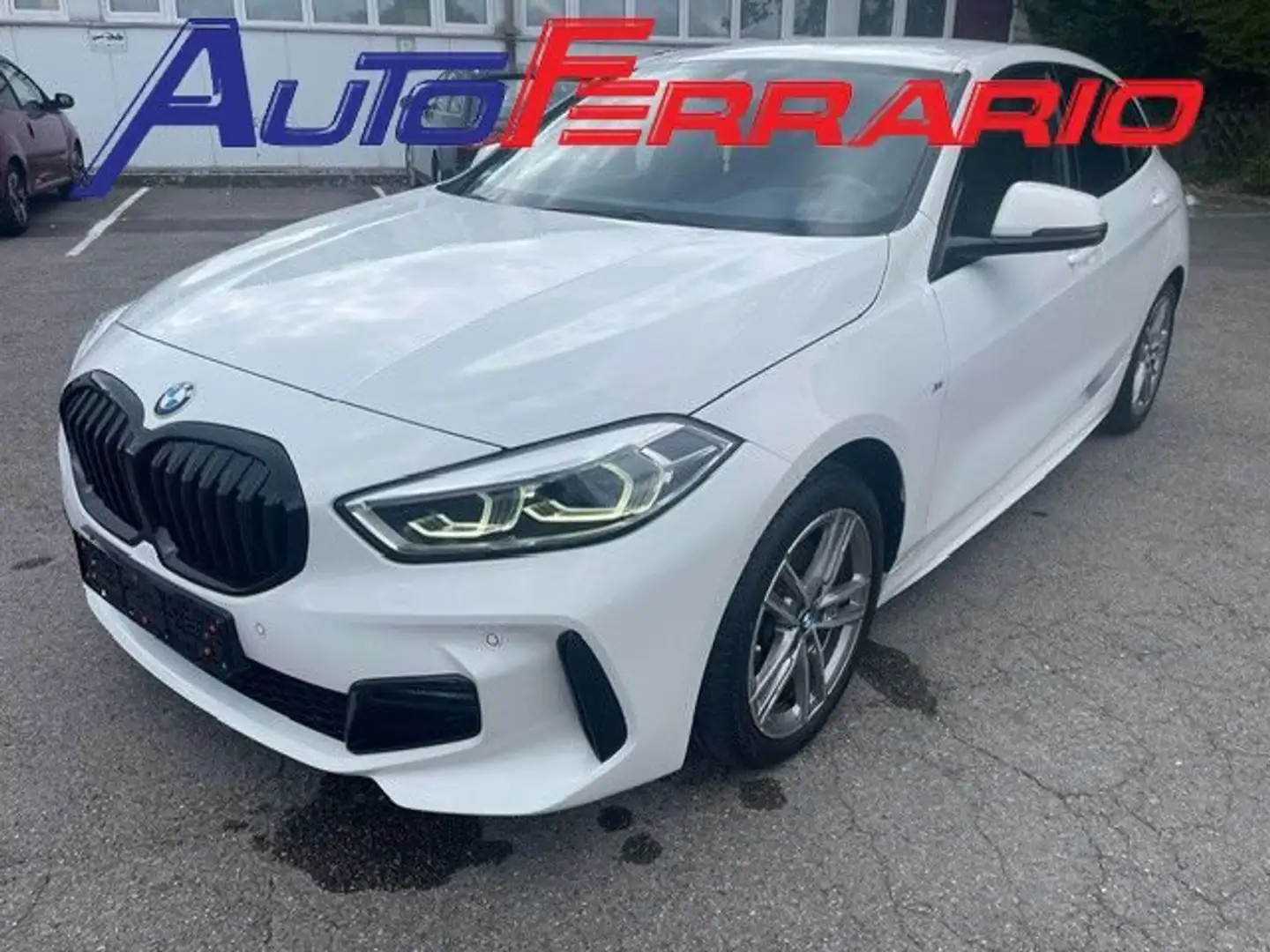 BMW 118 M SPORT FULL LED NAVY ANDROID AUTO SENS PARK X2 Blanc - 1