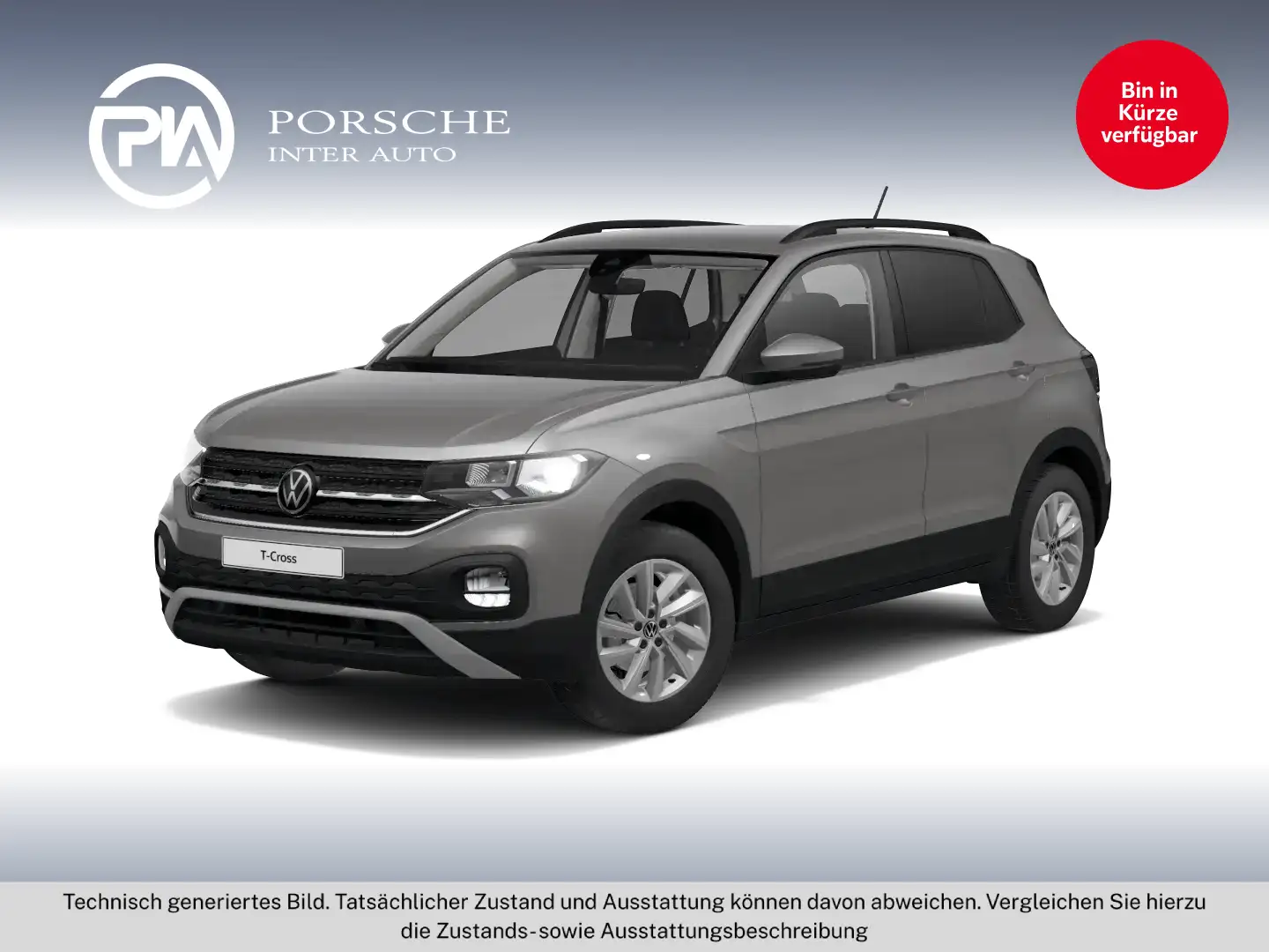 Volkswagen T-Cross Life TSI Grau - 1