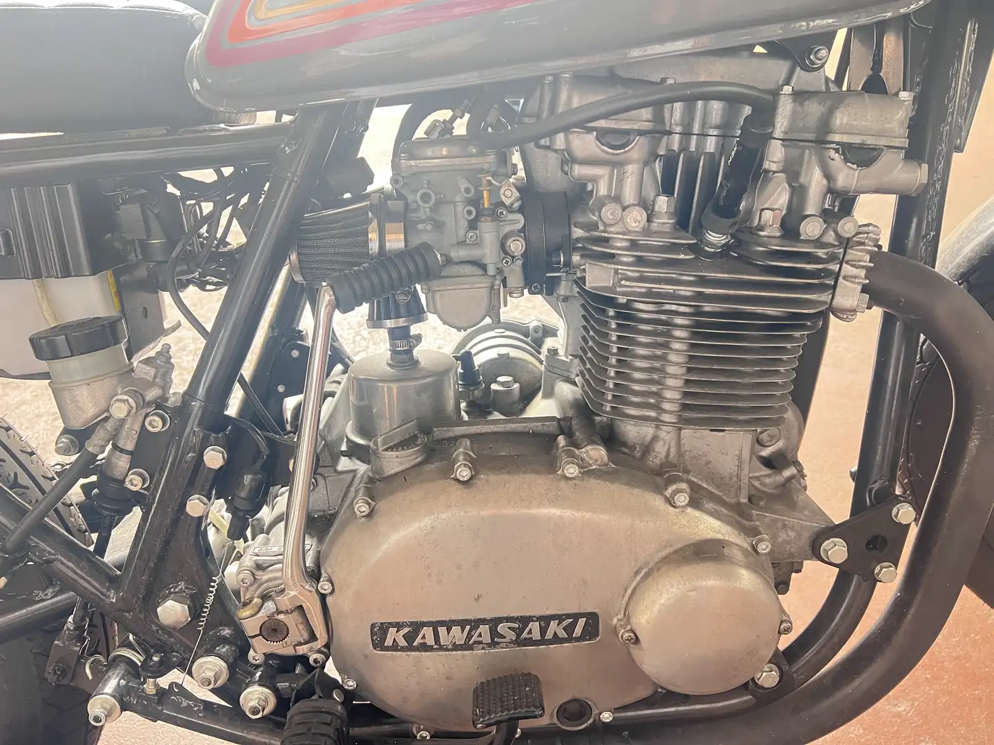 Kawasaki KZ 750 Cafe Racer Umbau - 2