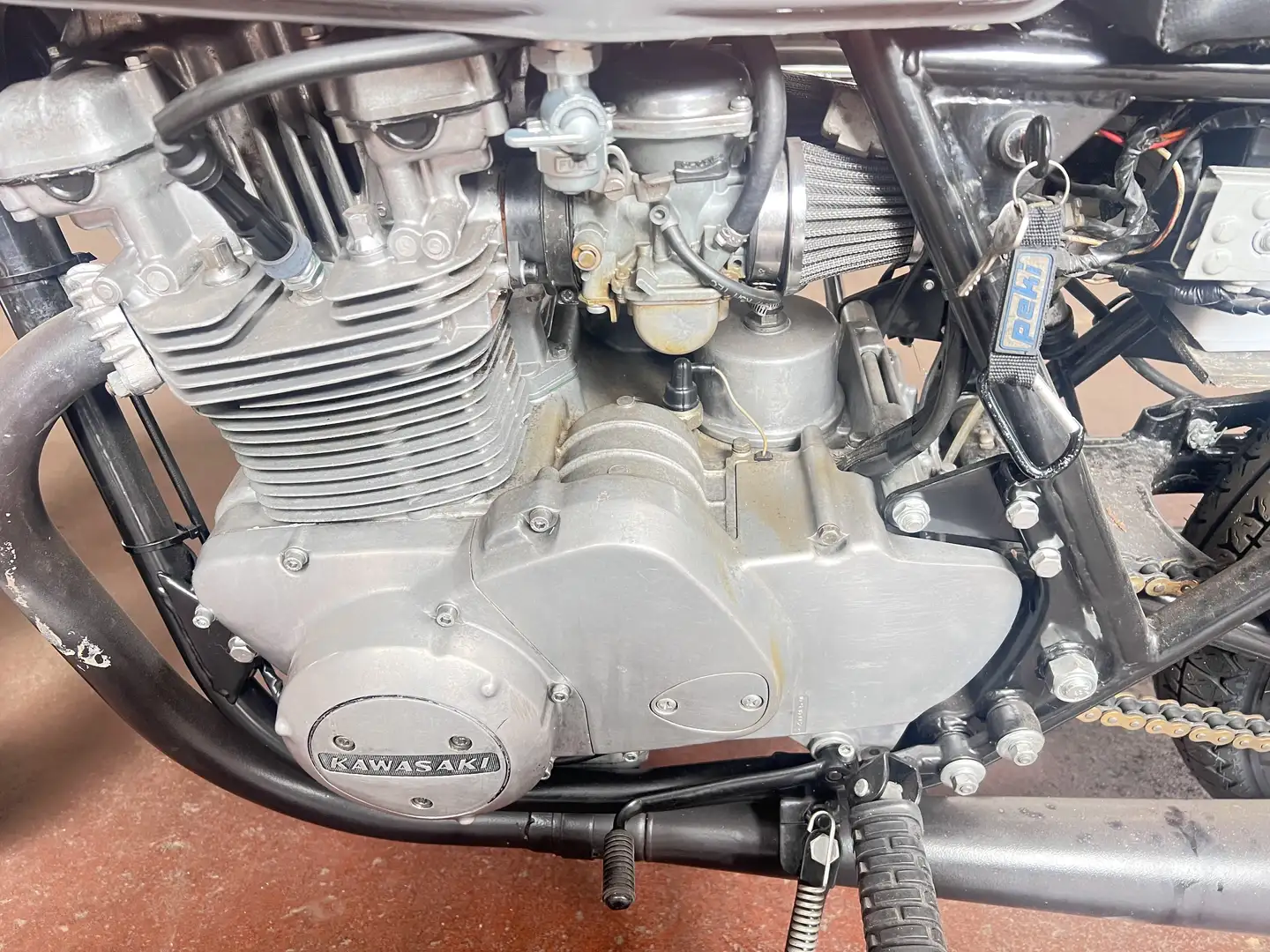 Kawasaki KZ 750 Cafe Racer Umbau - 1