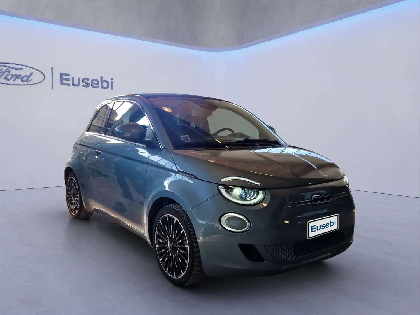 Fiat 500e Cabrio 42 kWh Icon Blu/Azzurro - 1