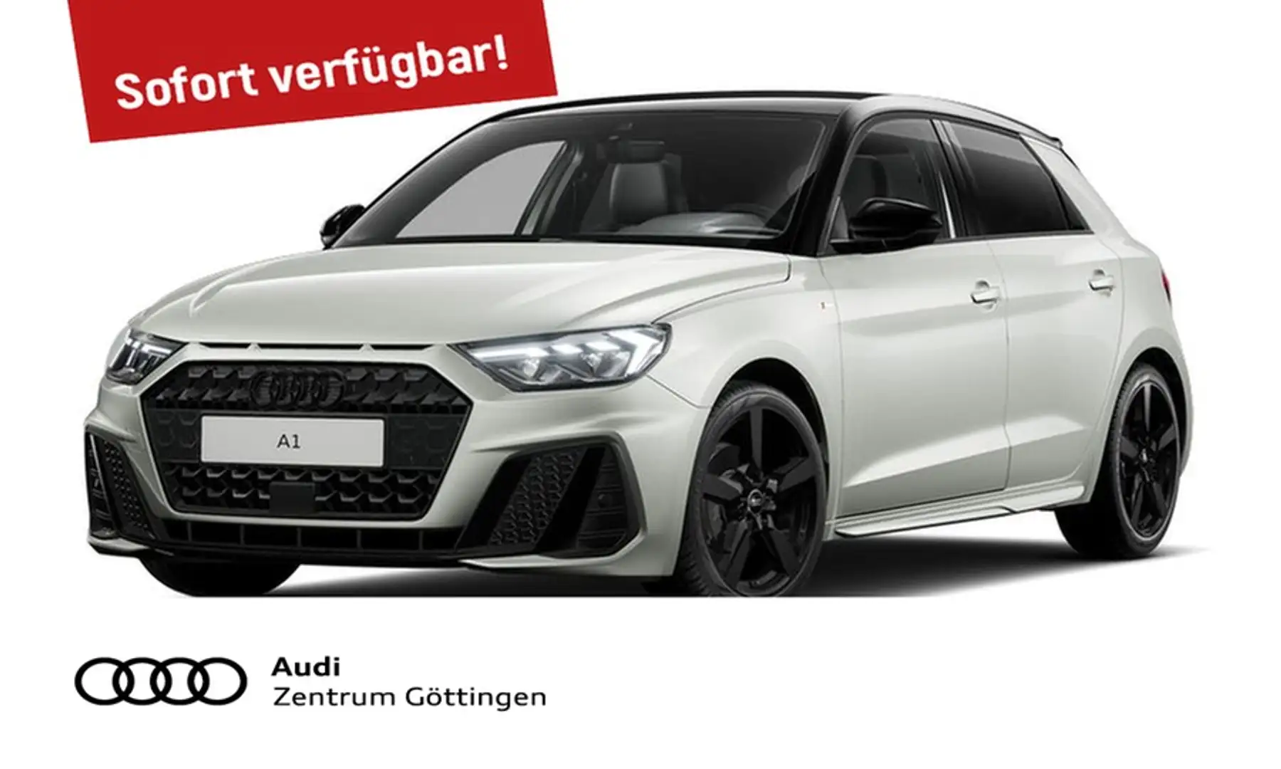 Audi A1 Sportback S line 35 TFSI S tronic +LED+OPTIK Argent - 1