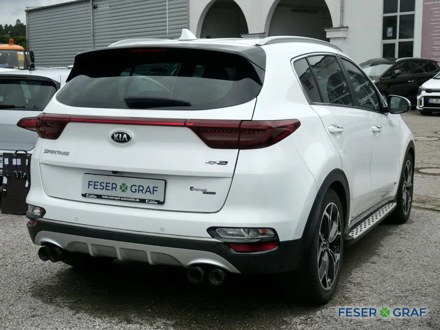 Kia Sportage 1.6T AWD DCT7 GT Line TECHNIK Wit - 2