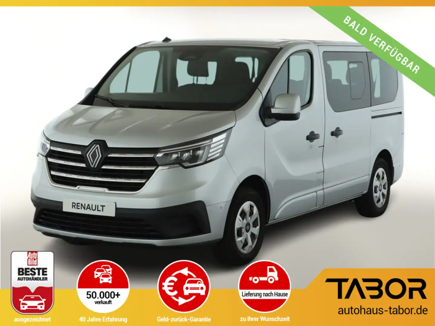 Renault Trafic Evolution SHZ Kam LED PDC Klima UVP-40%* Grau - 1