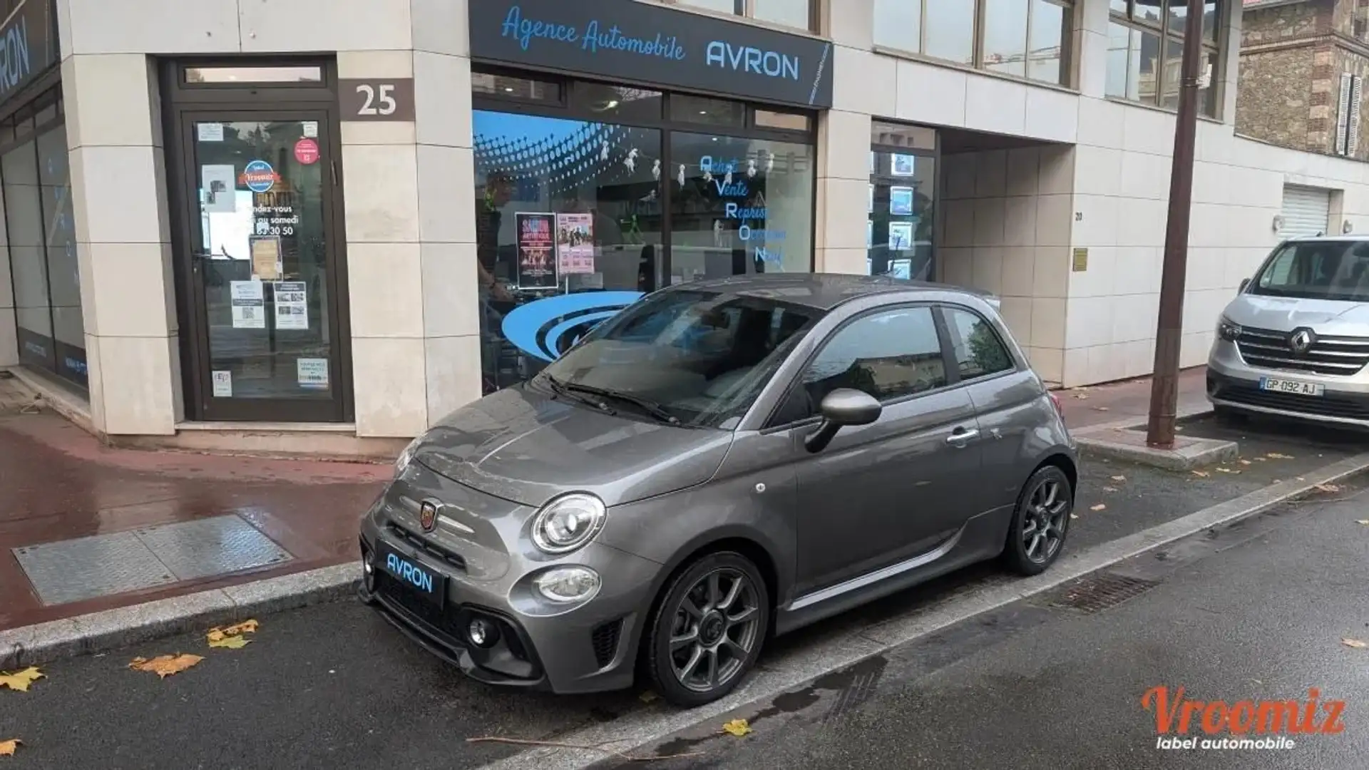 Abarth 500 595 1.4 T-JET 165 Gris - 1