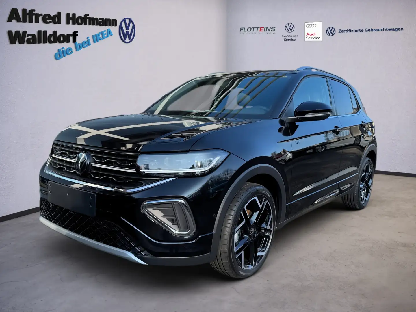 Volkswagen T-Cross R-Line 1.5 l TSI ACT OPF DSG DSG KEYLESS AHK LED K Noir - 1