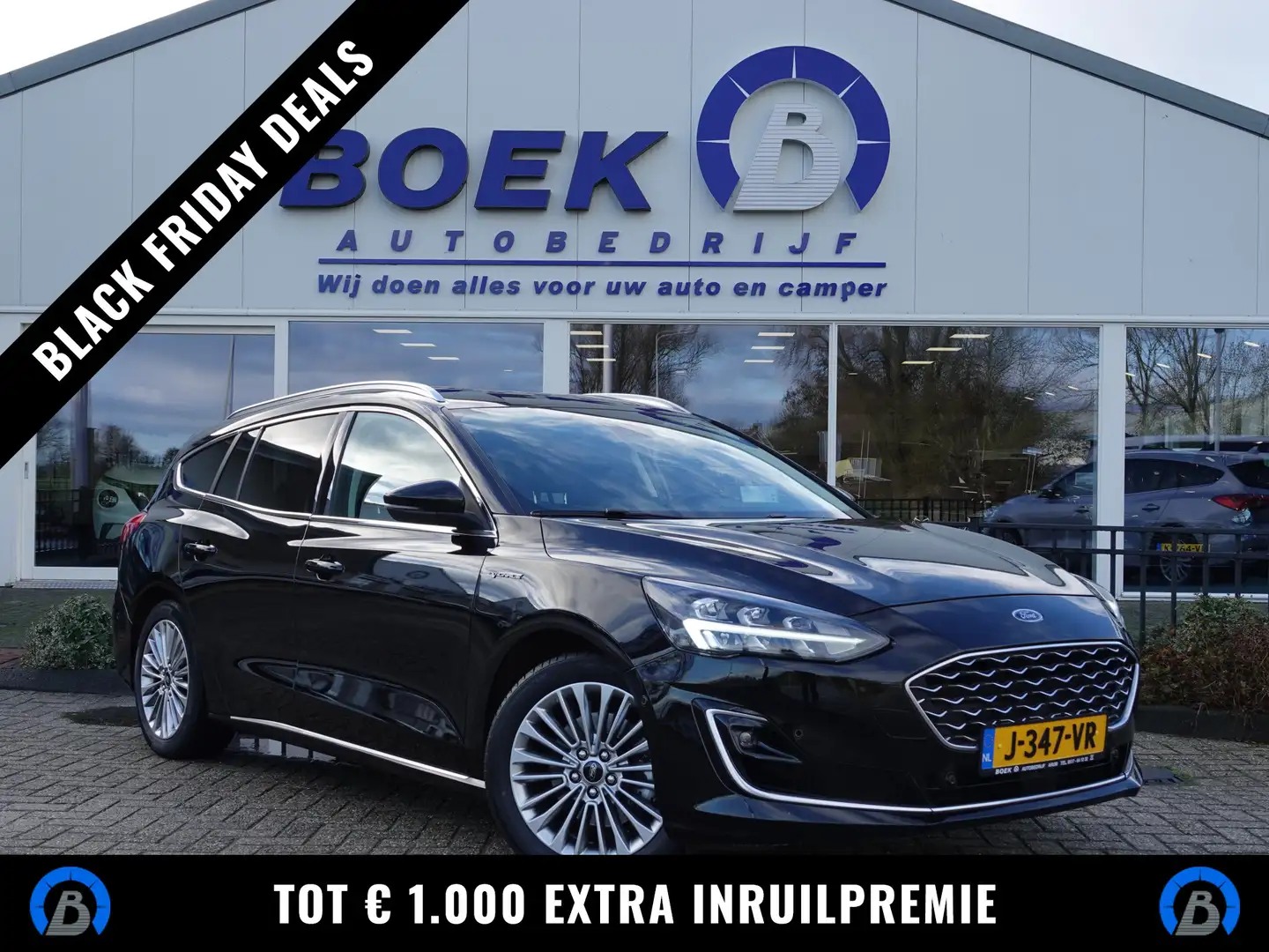 Ford Focus Wagon 1.5 EcoBoost AUT. Vignale B&O AUDIO | TREKH. Negro - 1