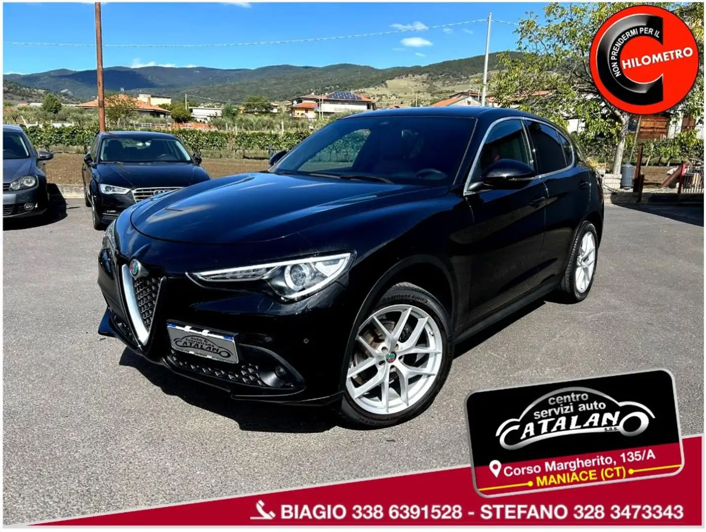Alfa Romeo Stelvio 2.2 T.diesel 210CV AT8 Q4 Veloce Nero - 2
